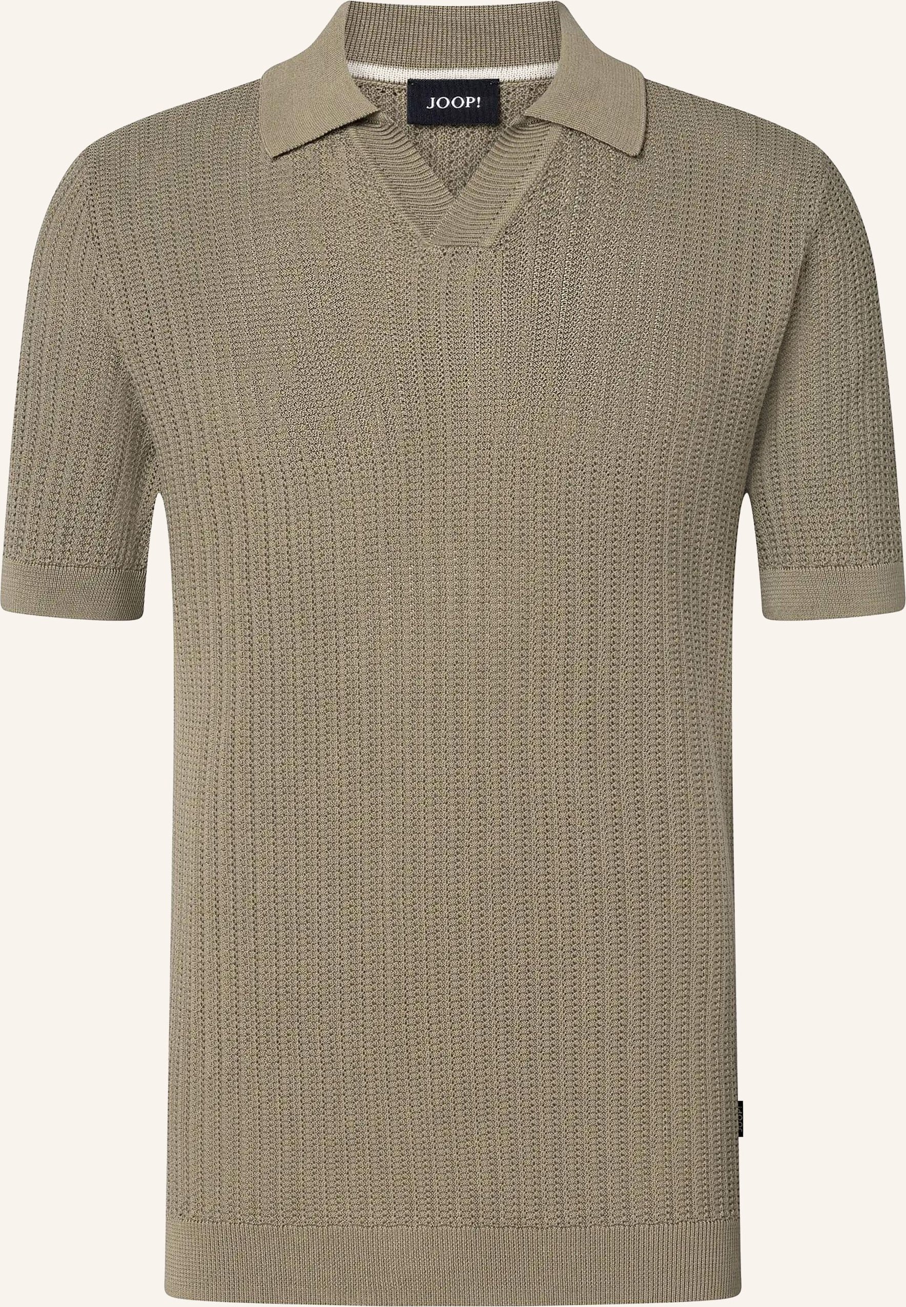 Joop! Strick-Poloshirt Baoron gruen