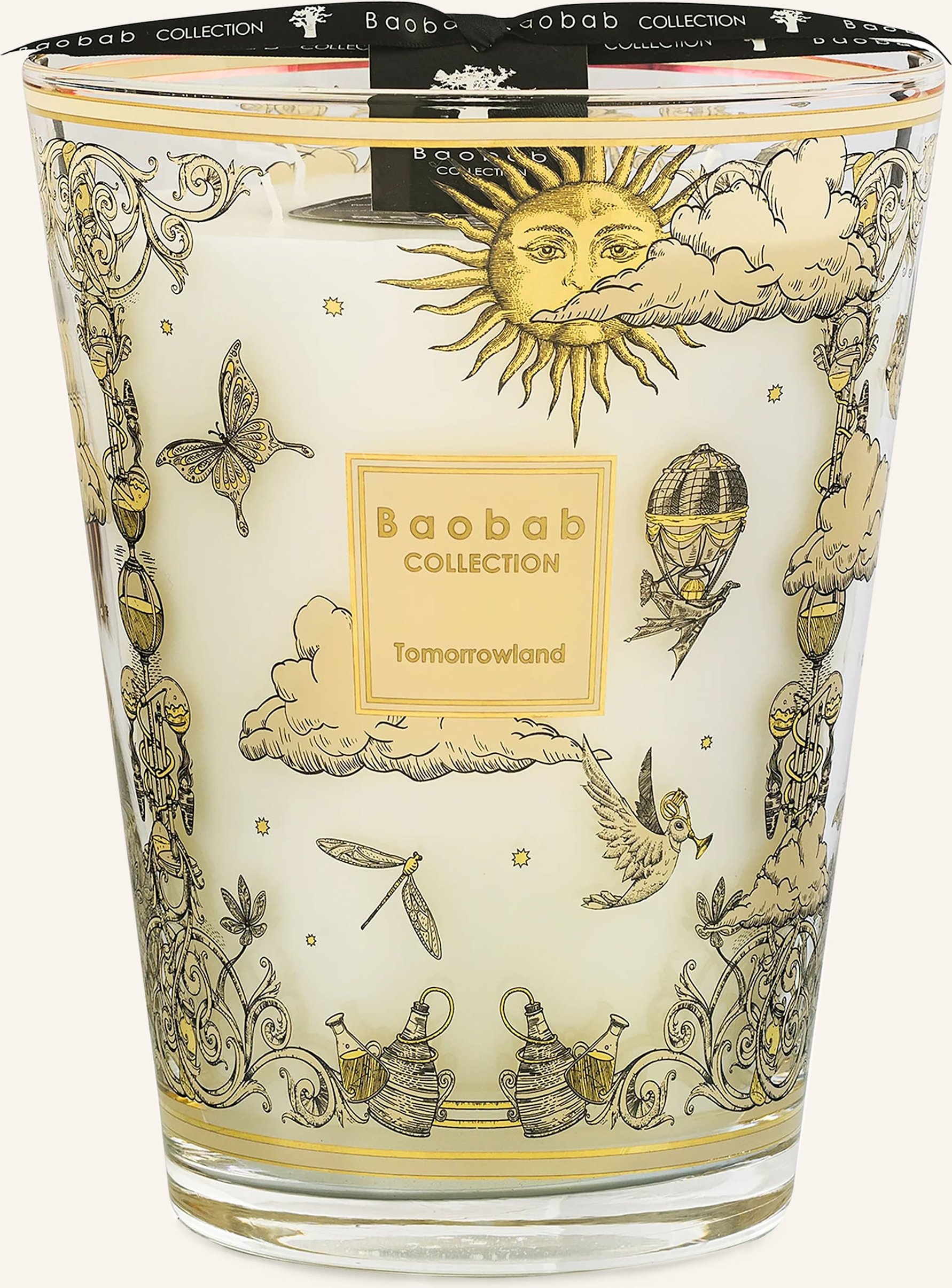 Baobab Collection Duftkerze Tomorrowland 2025 schwarz