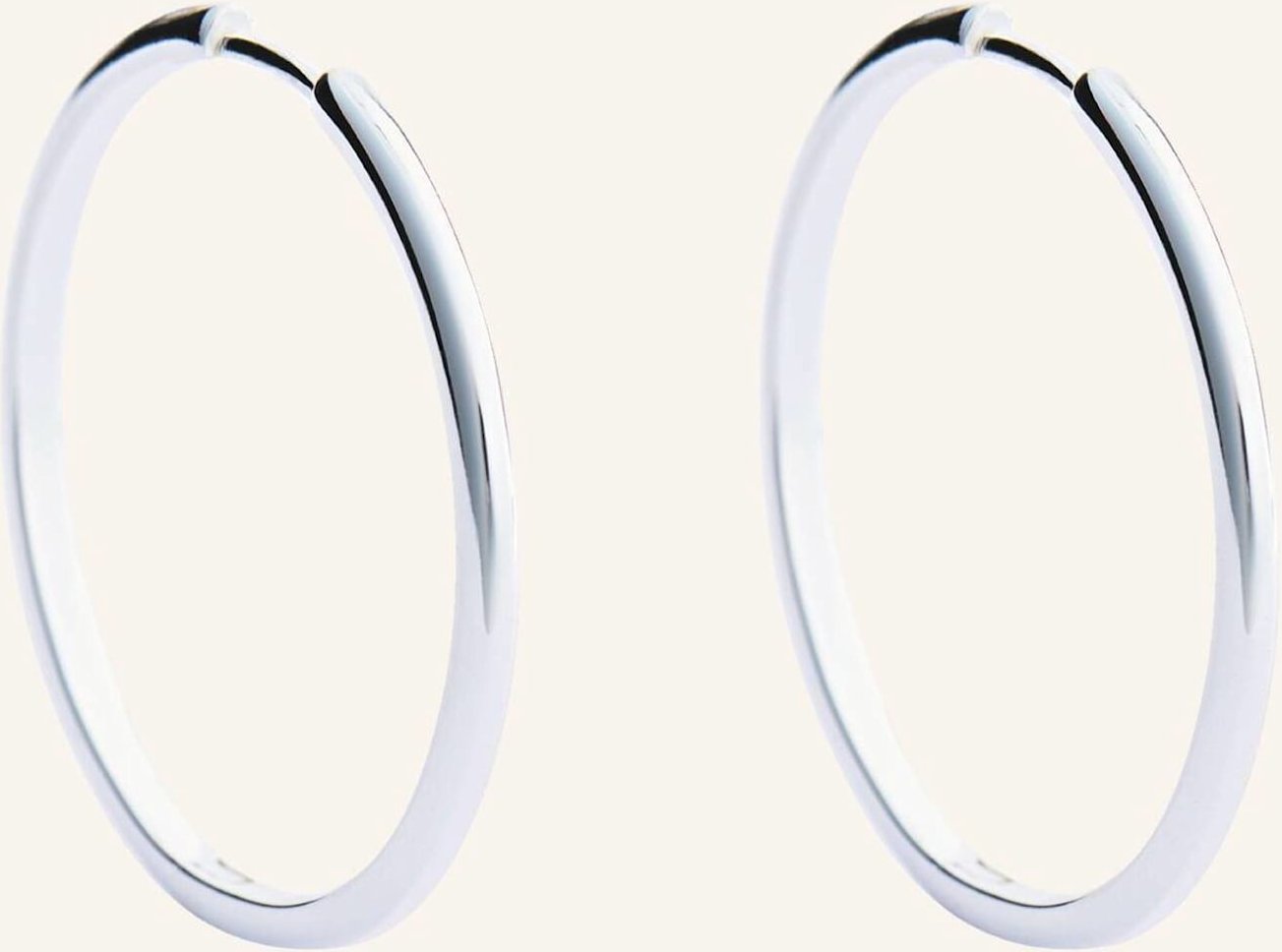 Pompidou Creolen Lillian Maxi By Glambou silber