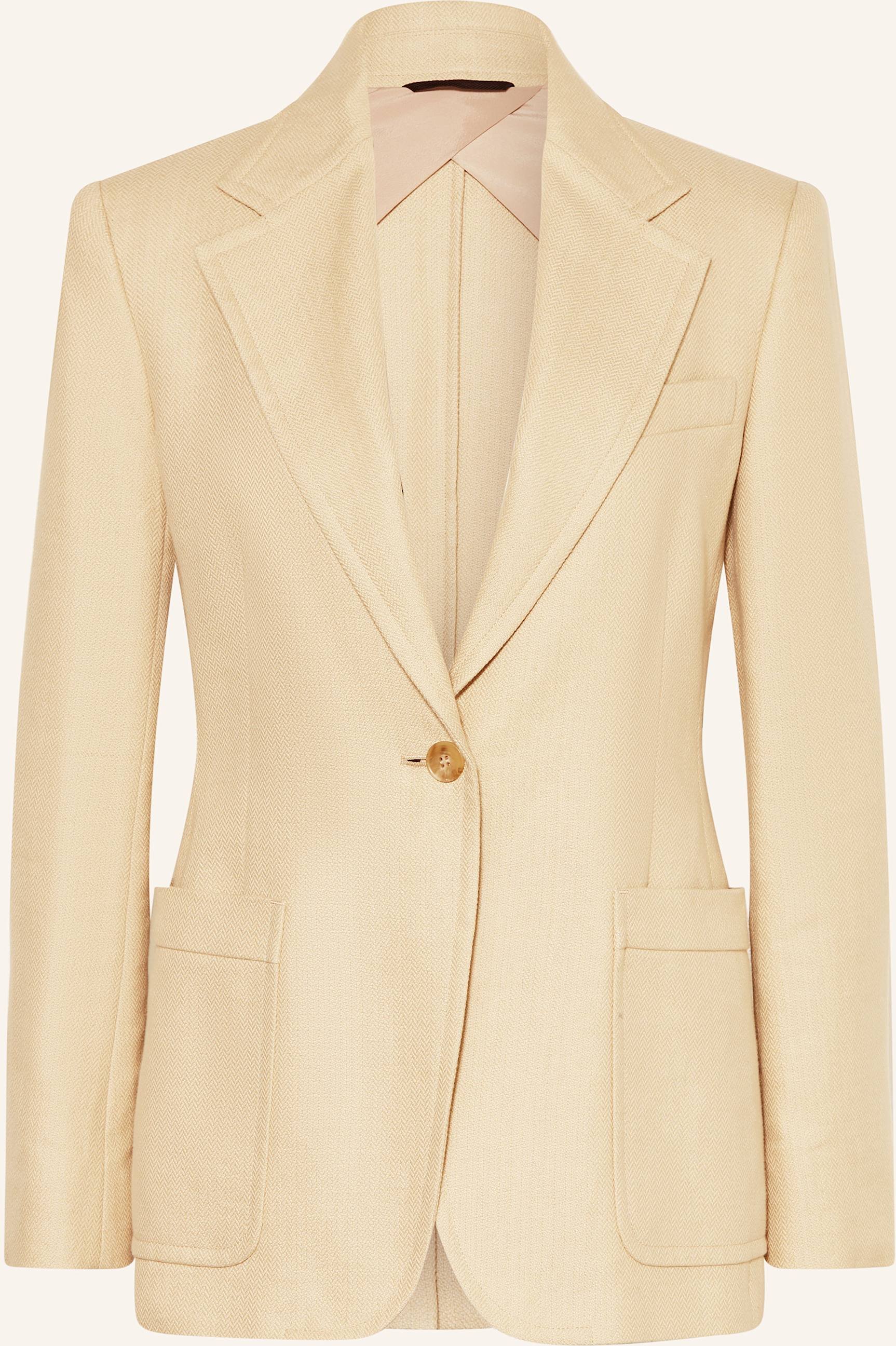 Weekend Max Mara Blazer Galli Mit Leinen beige