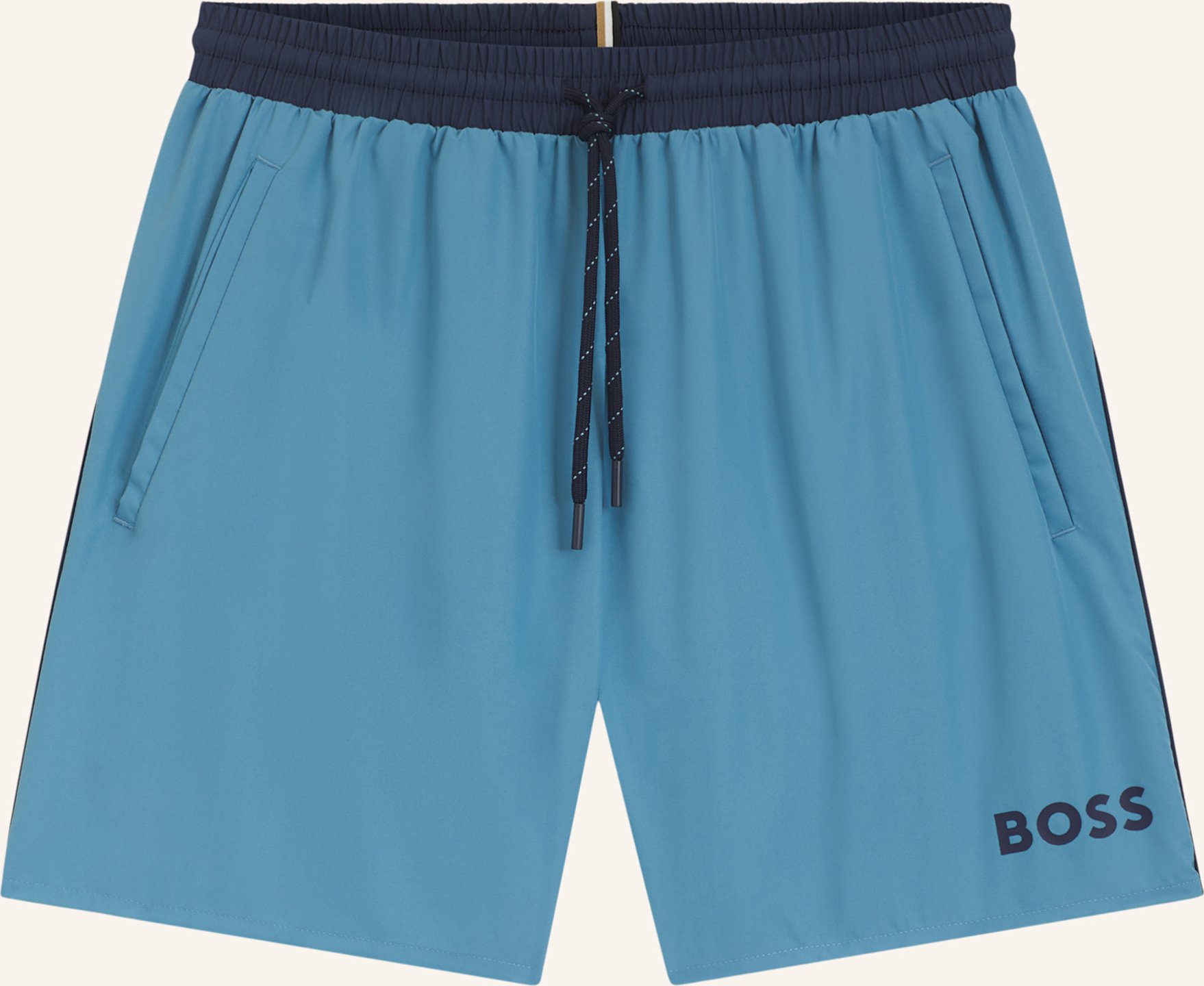 Boss Badeshorts Starfish blau