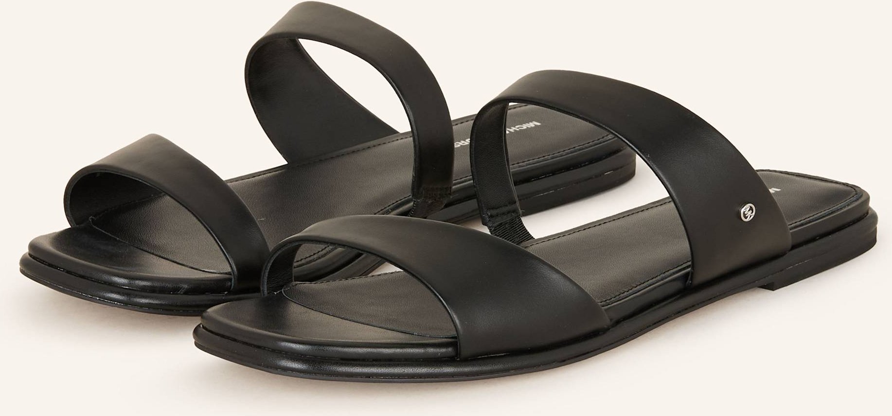 Michael Kors Pantoletten Jaida schwarz