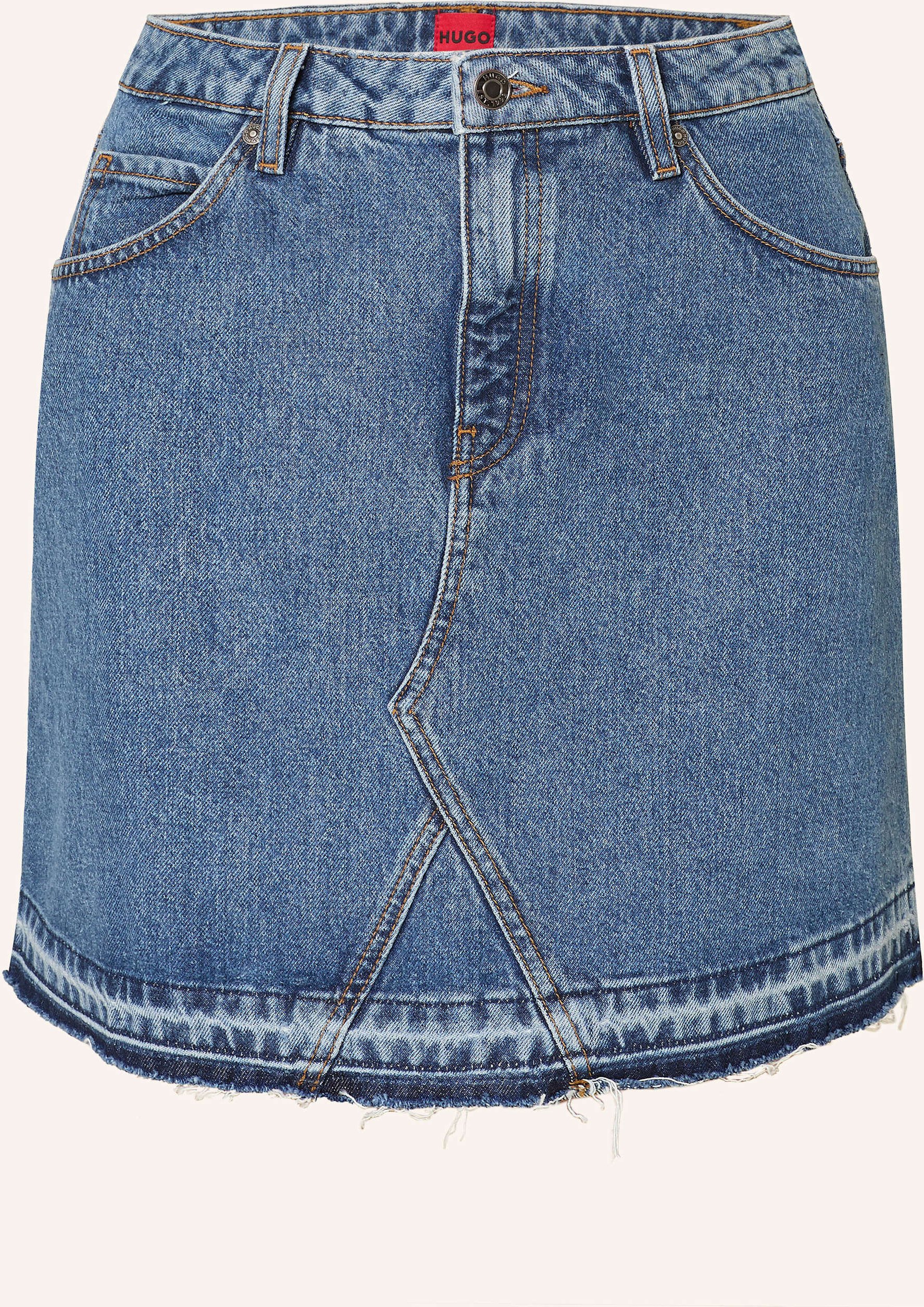 Thumbnail - Hugo Jeansrock Getina blau