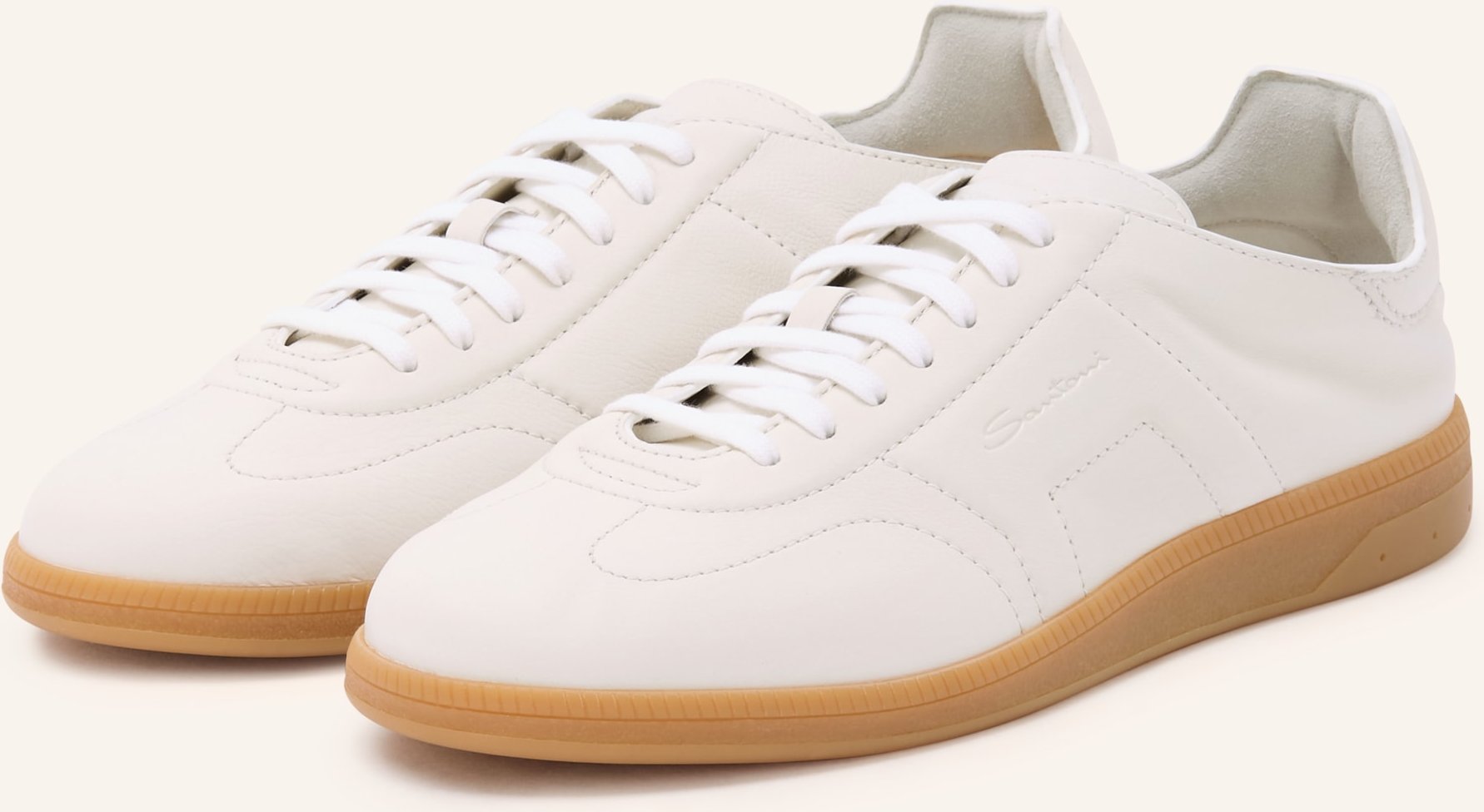 Santoni Sneaker Oly weiss