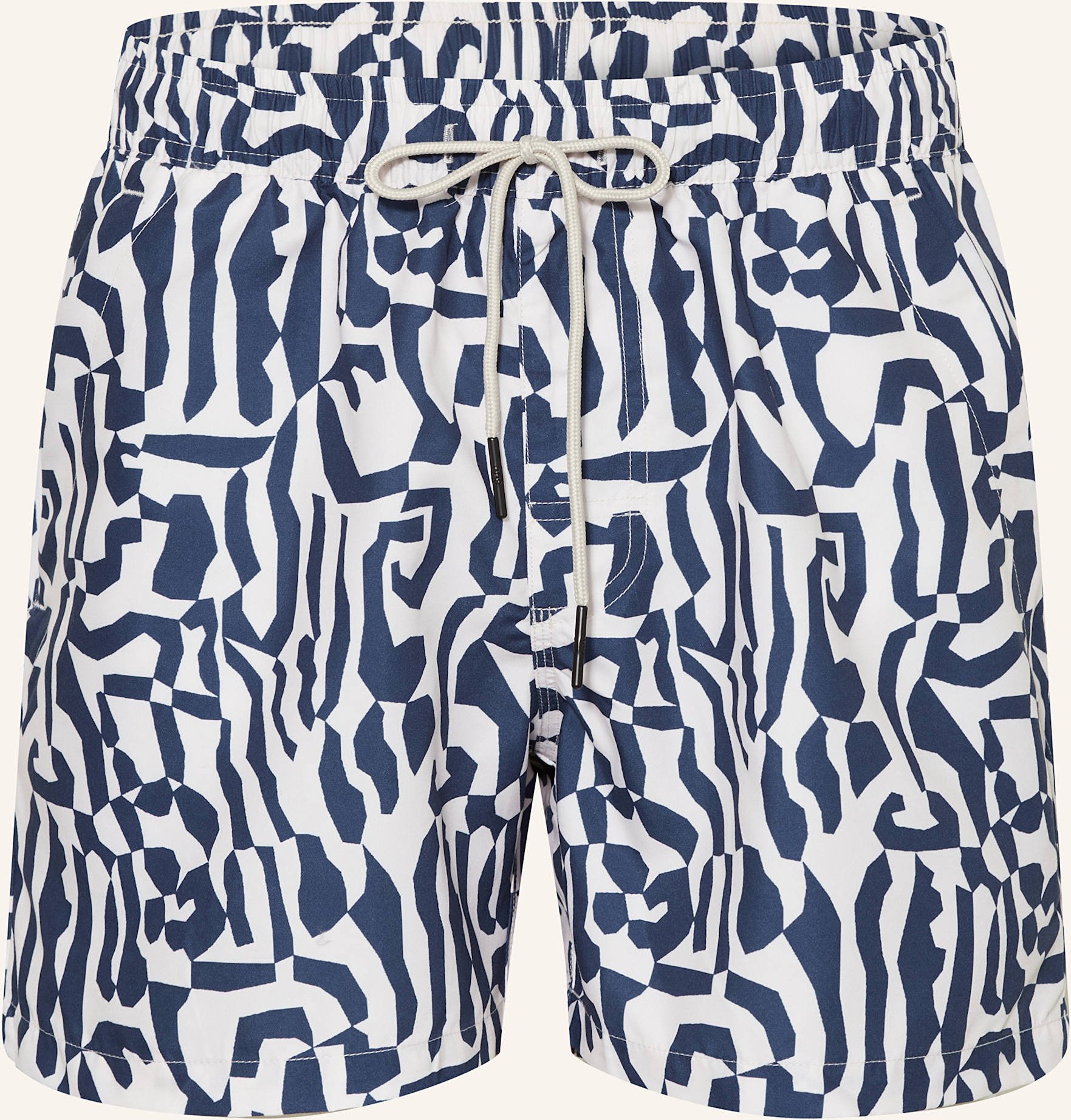 Oas Badeshorts Marbling weiss