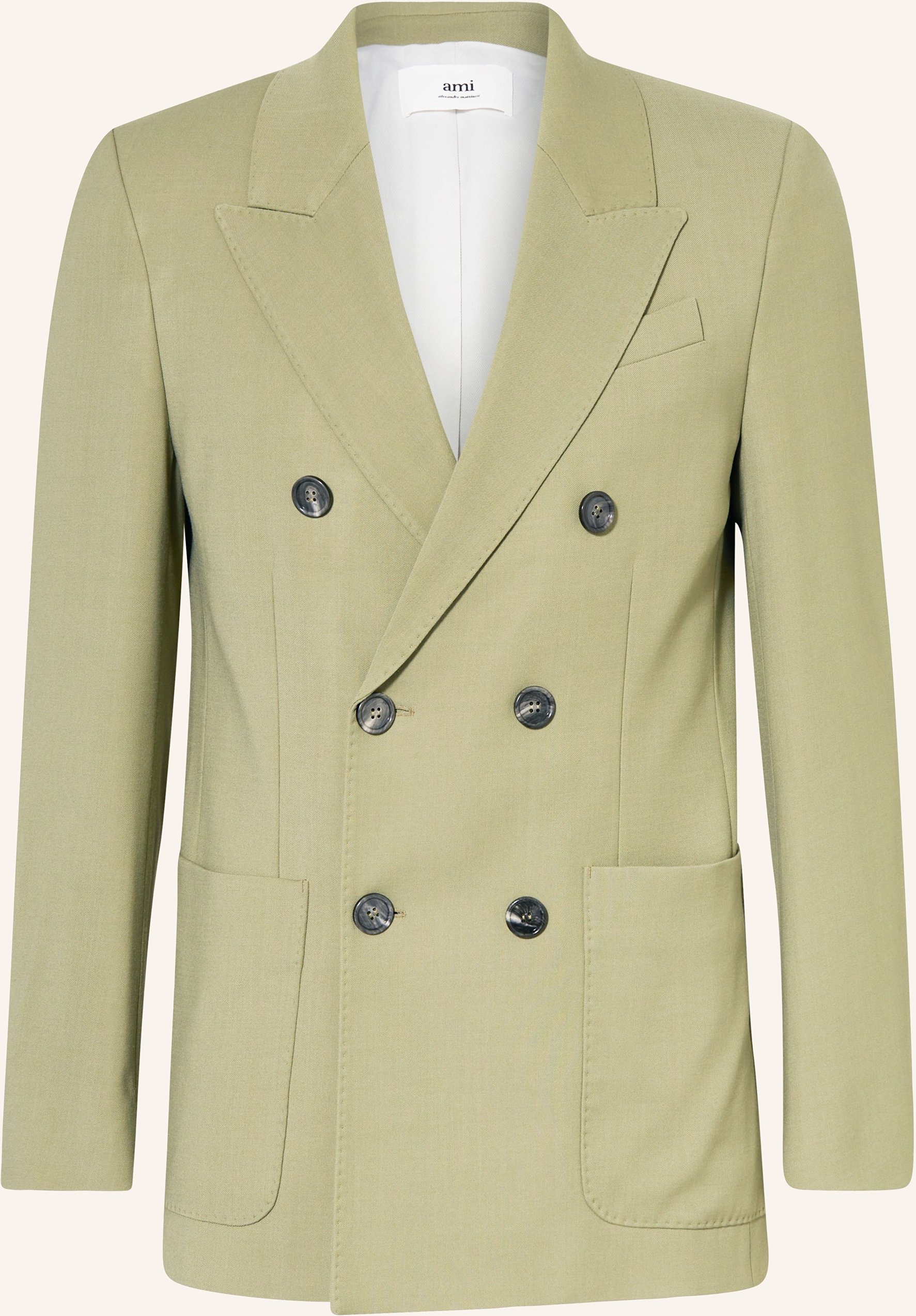 Ami Paris Anzugsakko Slim Fit gruen