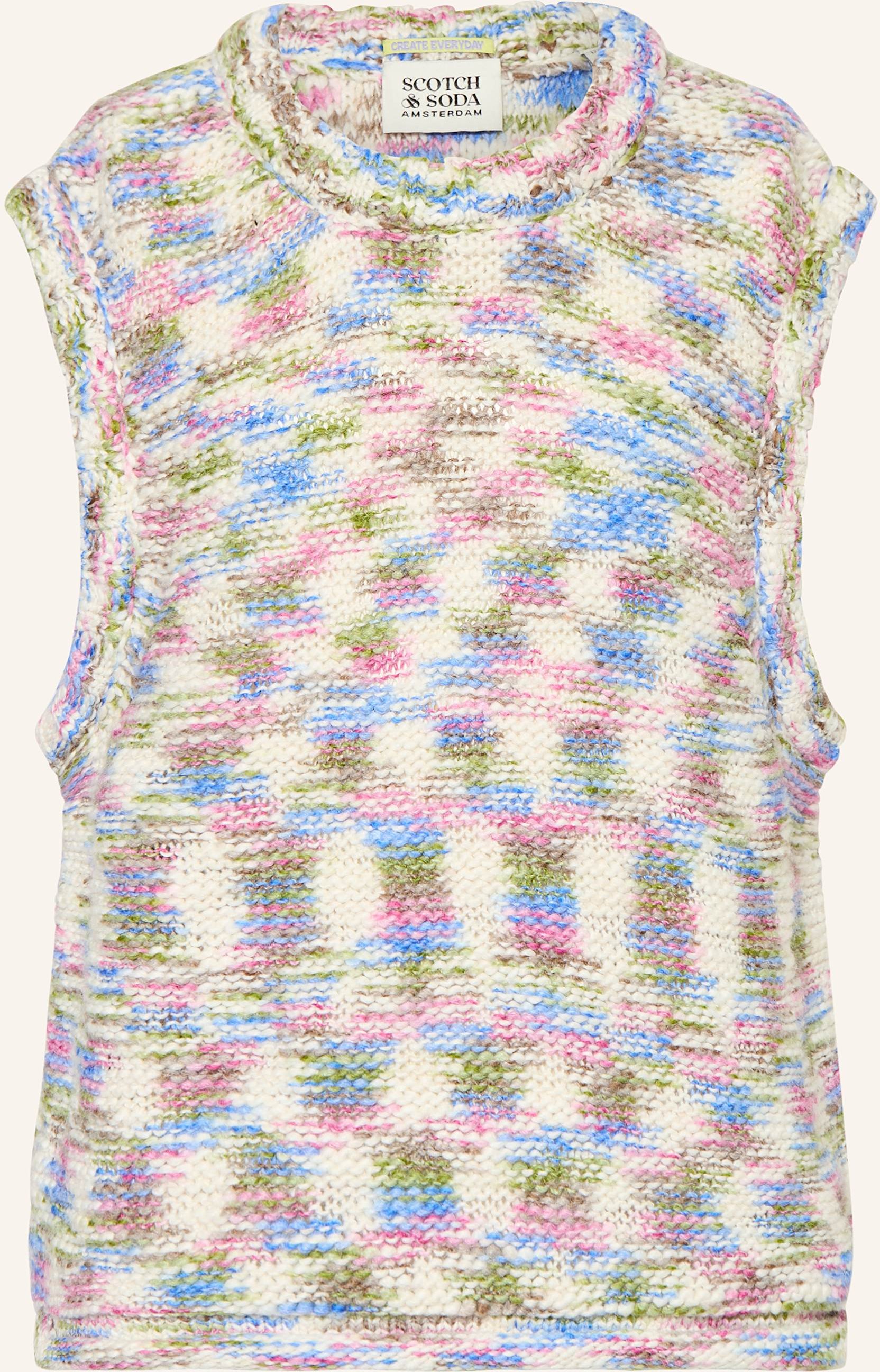 Scotch & Soda Pullunder weiss