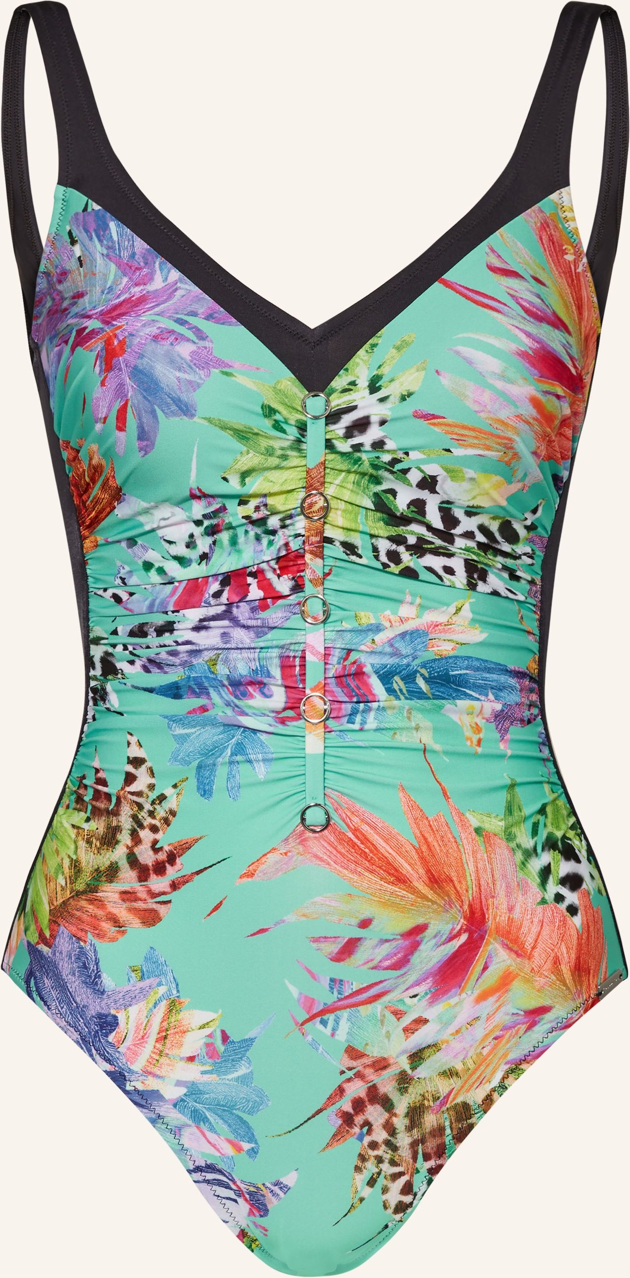 Charmline Shape-Badeanzug Aquarius Fantasy blau