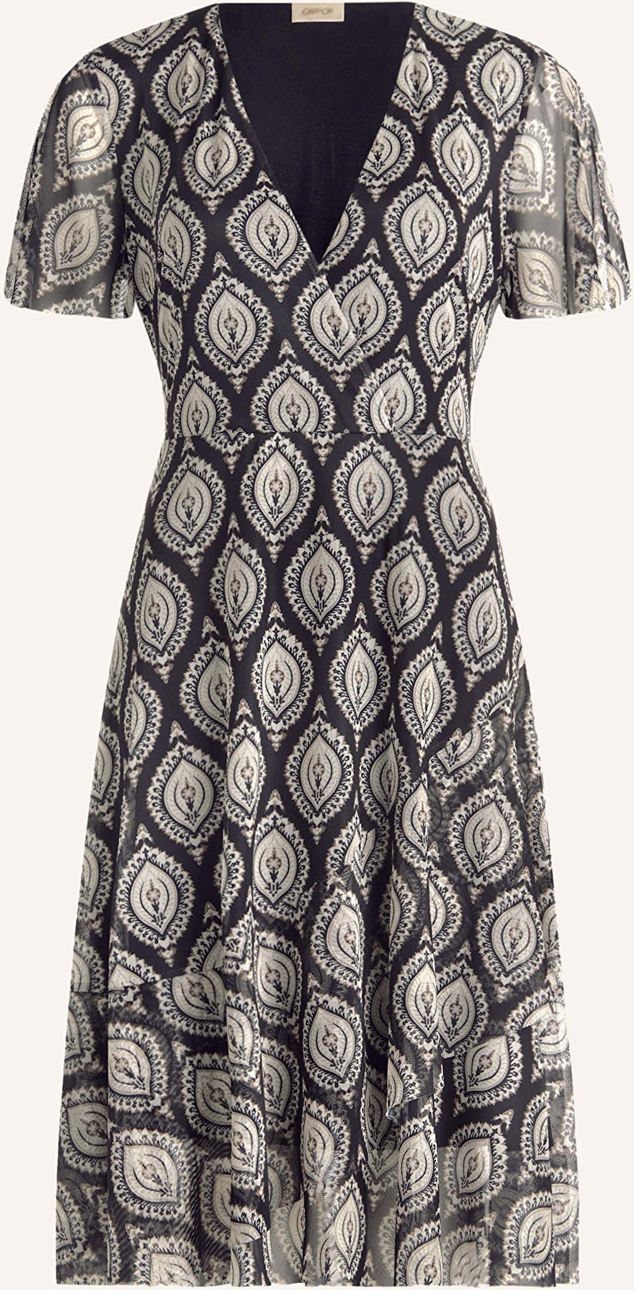 Thumbnail - Cartoon Mesh-Kleid weiss