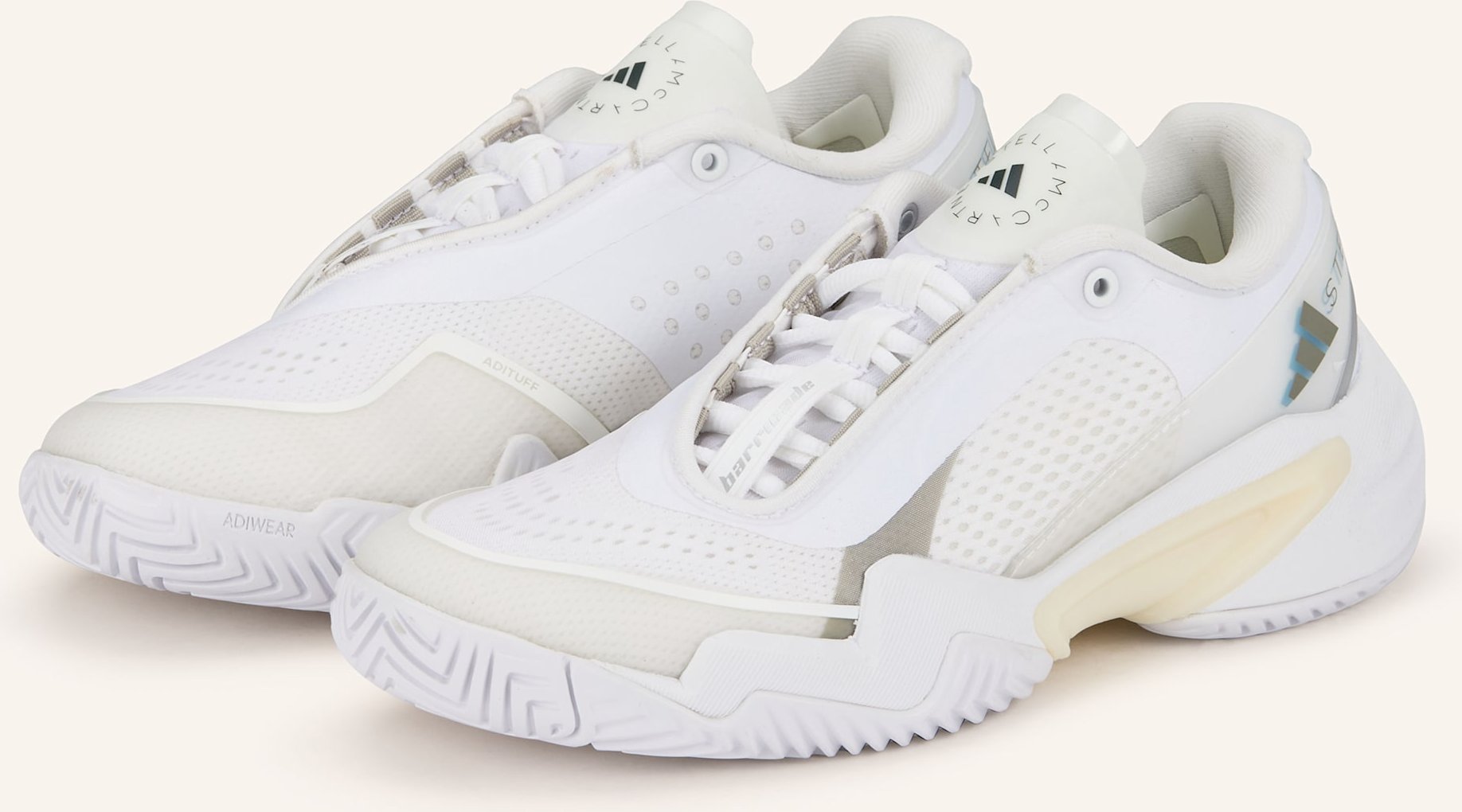 Adidas By Stella Mccartney Tennisschuhe Barricade Adidas By Stella Mccartney weiss