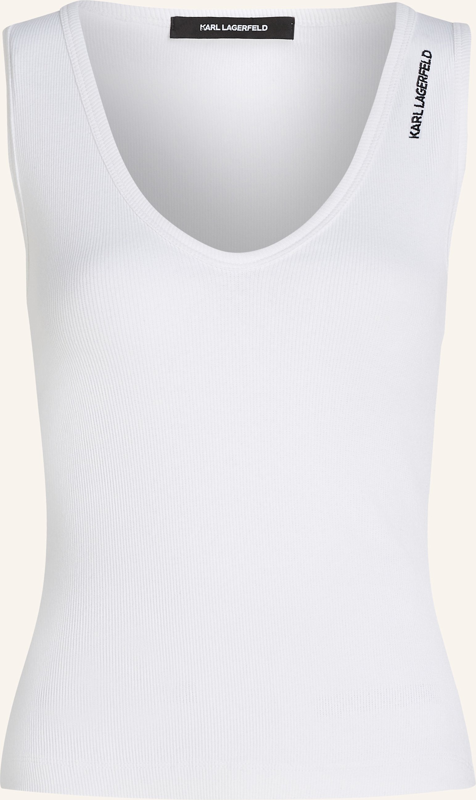 Karl Lagerfeld Unterhemd weiss