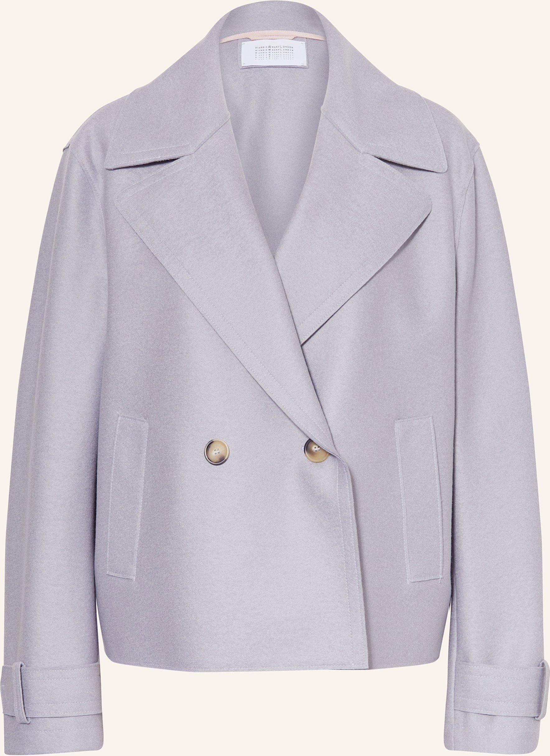 Harris Wharf London Cabanjacke grau