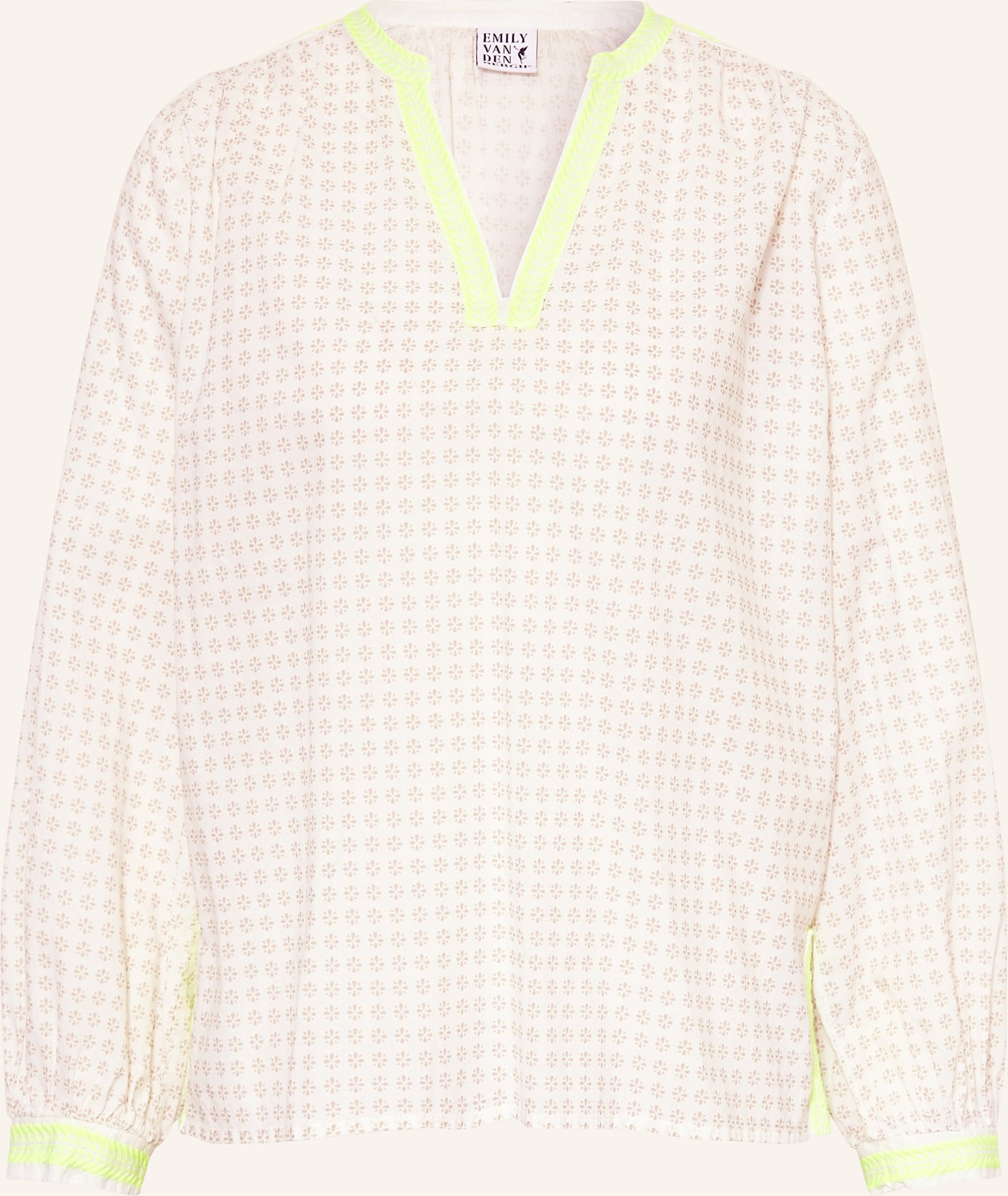 Emily Van Den Bergh Blusenshirt weiss