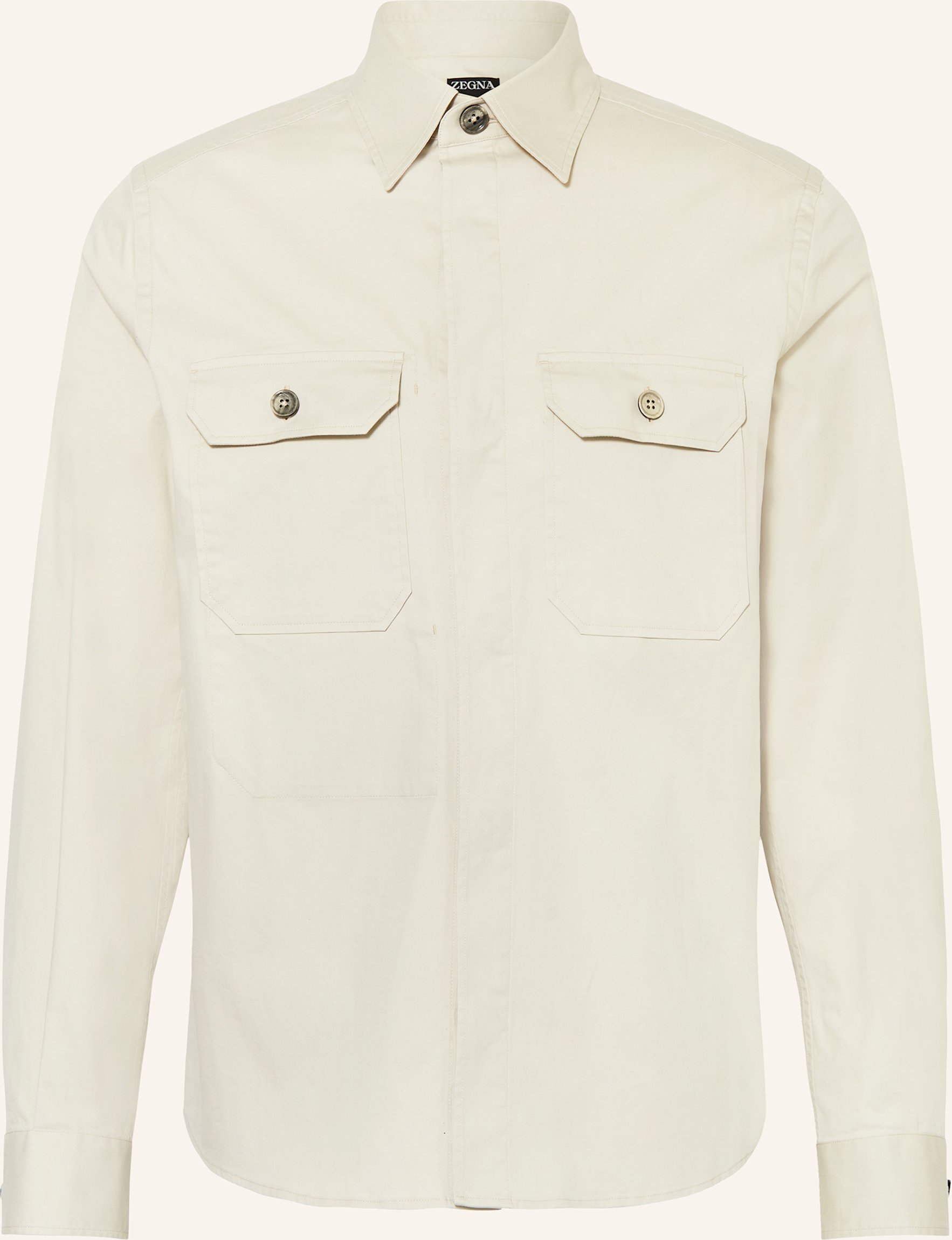 Zegna Overshirt beige