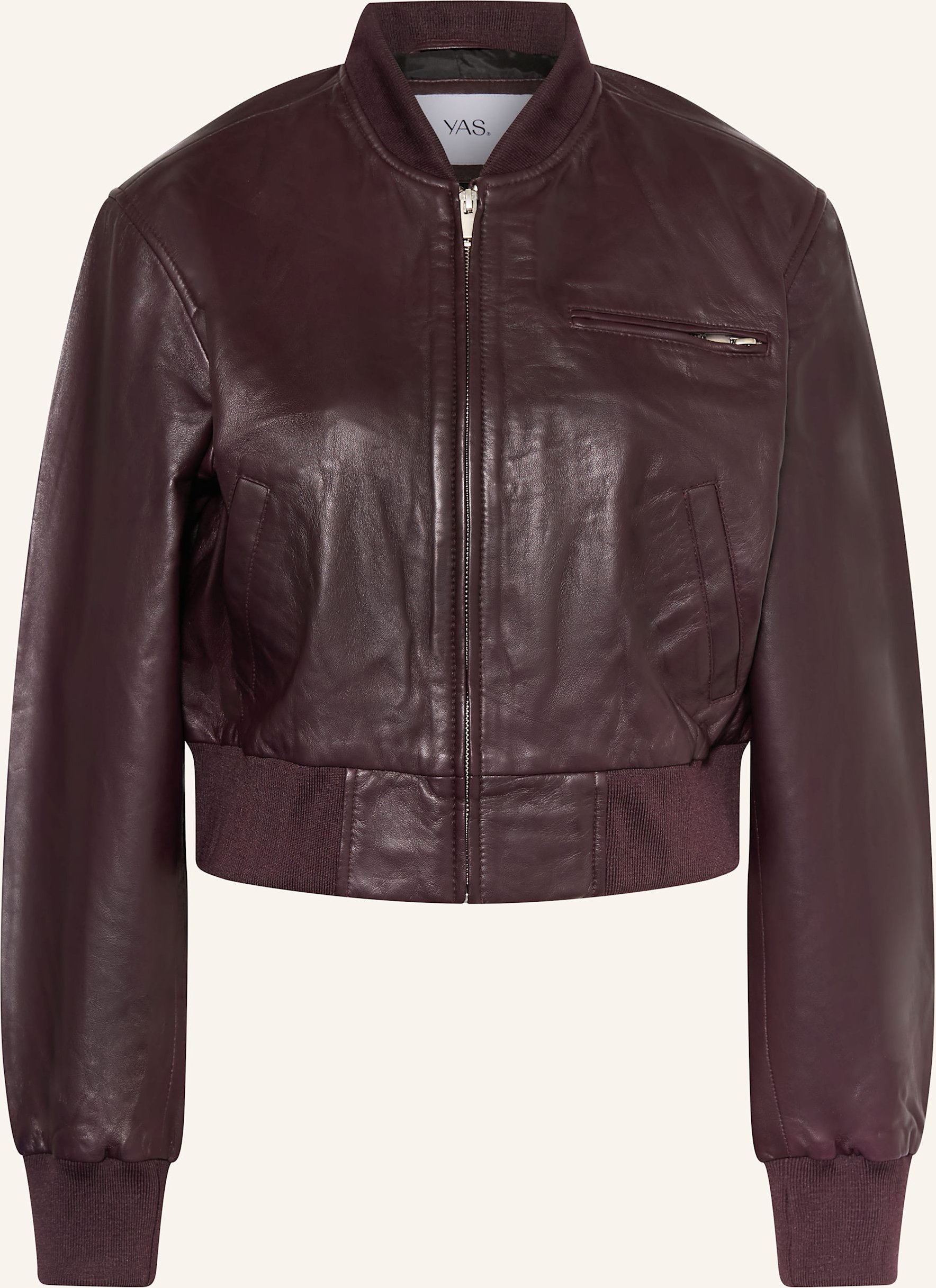 Thumbnail - Y.A.S. Lederjacke rot