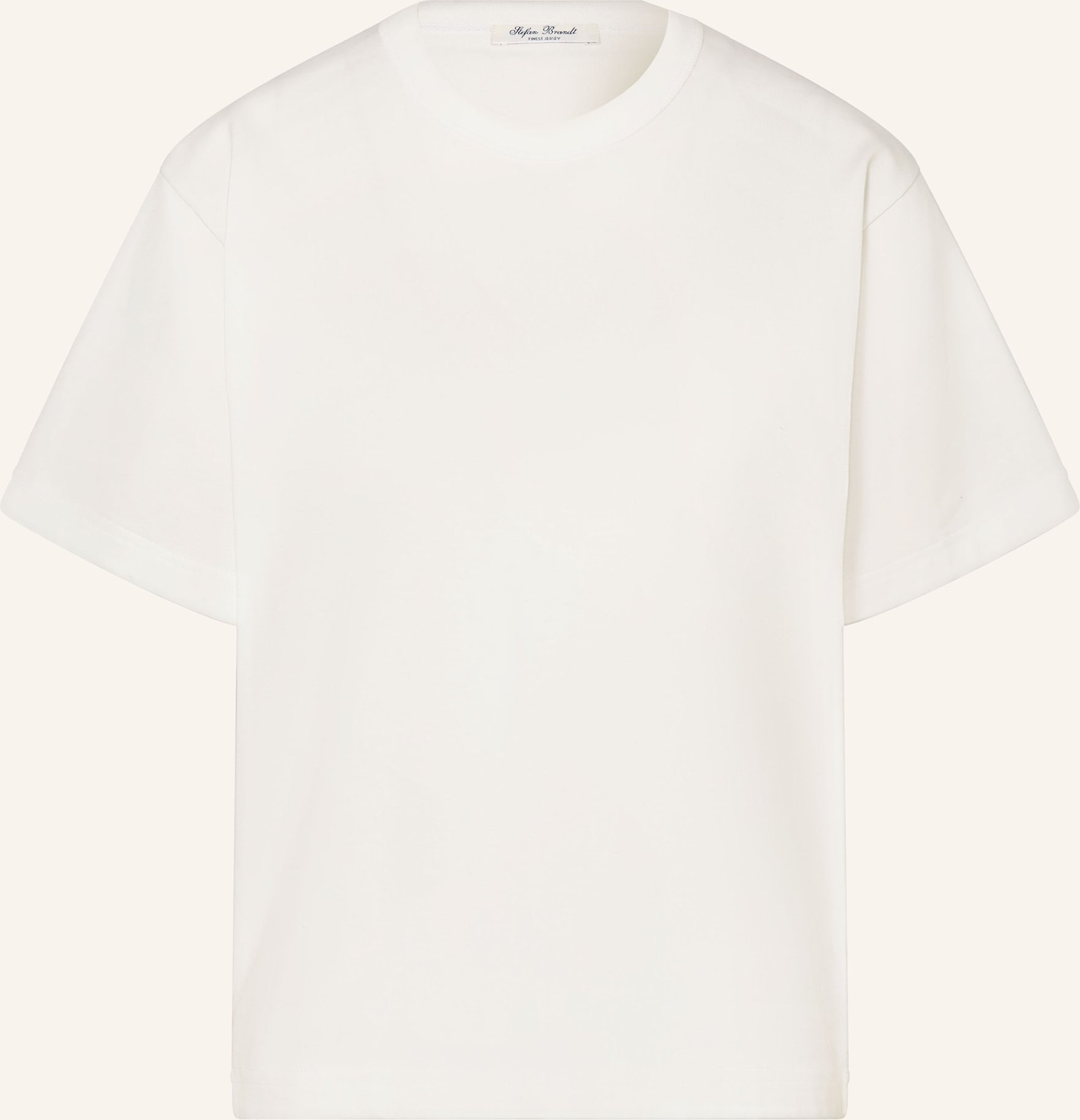 Stefan Brandt T-Shirt Friede weiss