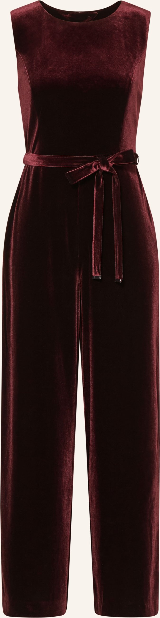 Phase Eight Jumpsuit Martha Aus Samt rot