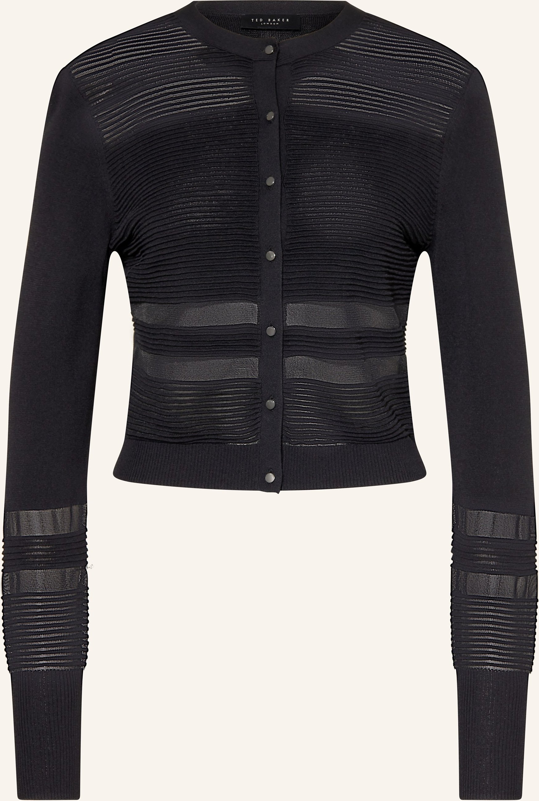 Ted Baker Strickjacke Calyaa schwarz