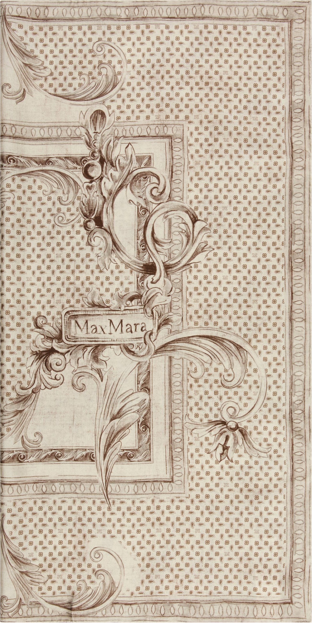 Max Mara Seidentuch Acarre beige