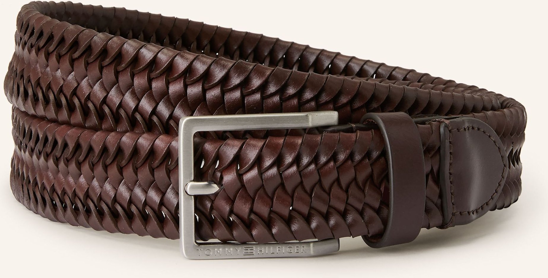 Tommy Hilfiger Ledergürtel Oliver braun