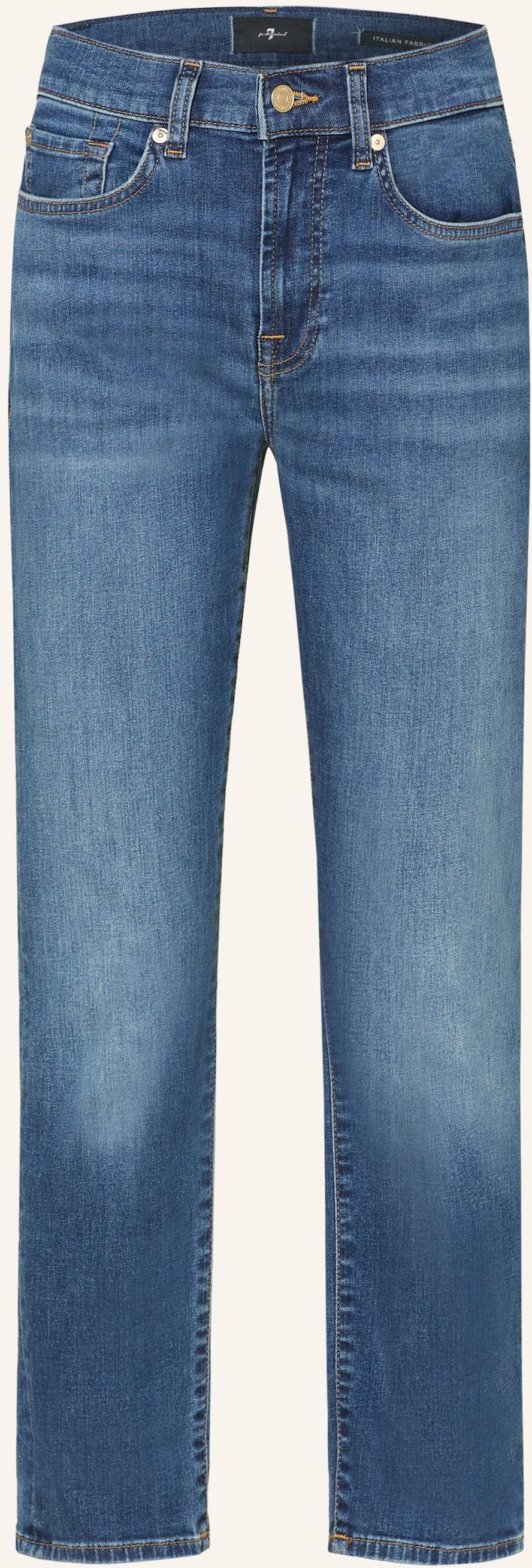 7 For All Mankind Jeans Relaxed Skinny blau