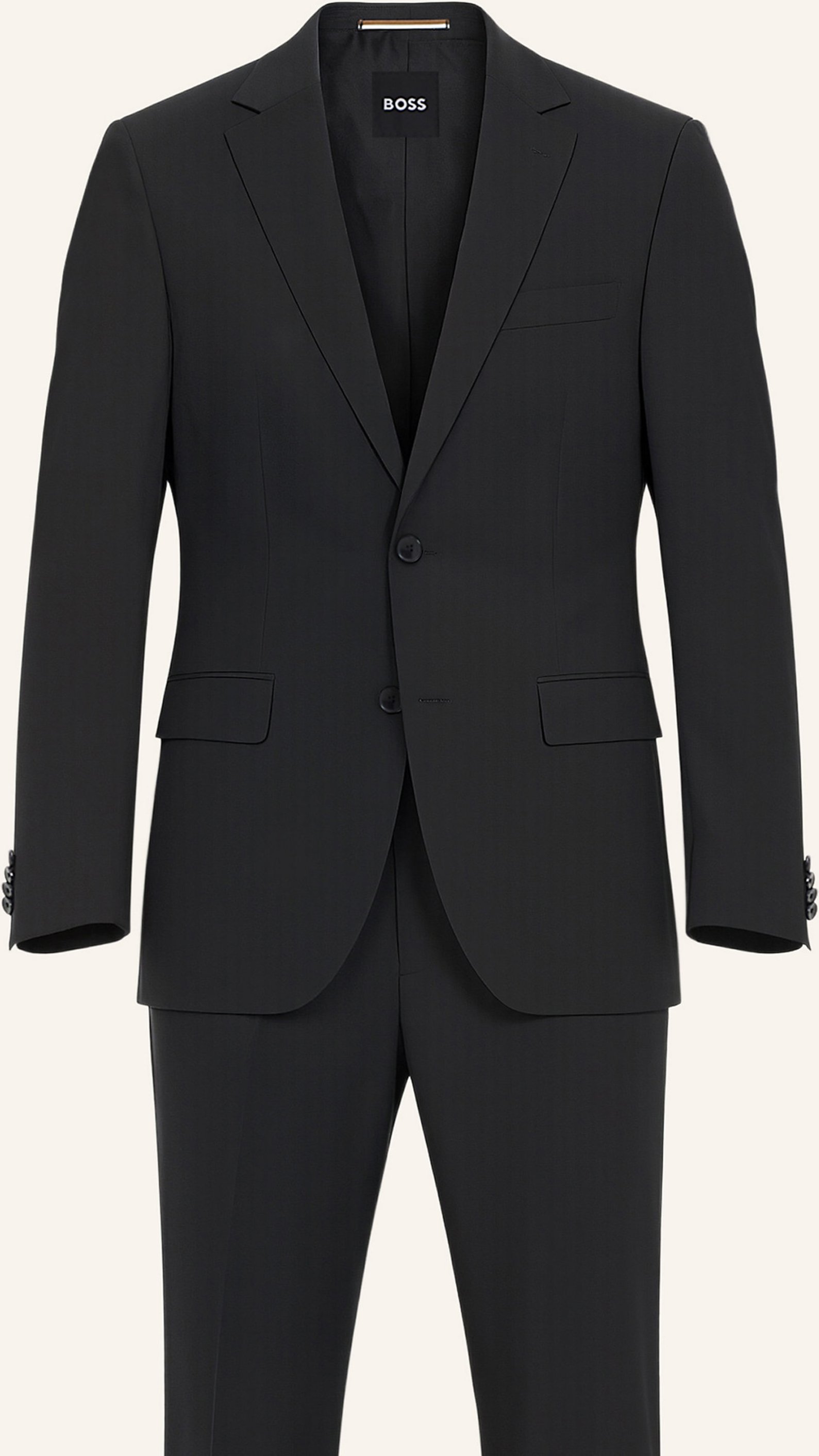 Boss Business Anzug H-Jeckson-2pcs-224 Regular Fit grau