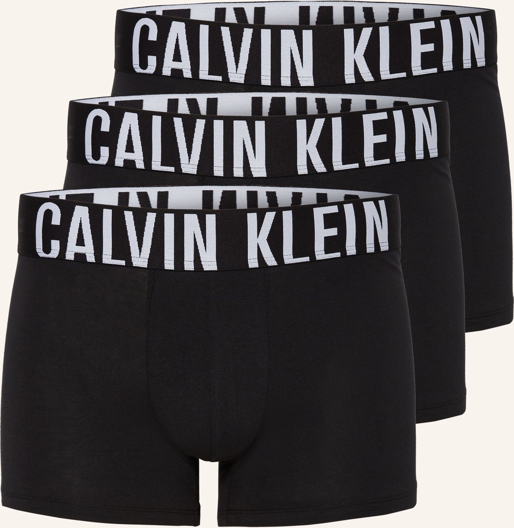 Thumbnail - Calvin Klein 3er-Pack Boxershorts Intense Power schwarz