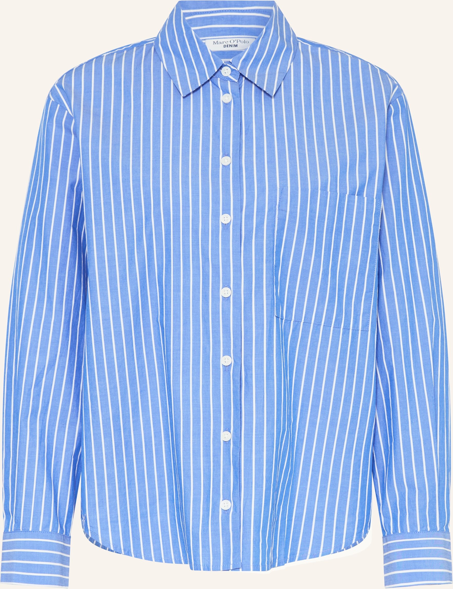 Marc O'polo Denim Hemdbluse blau