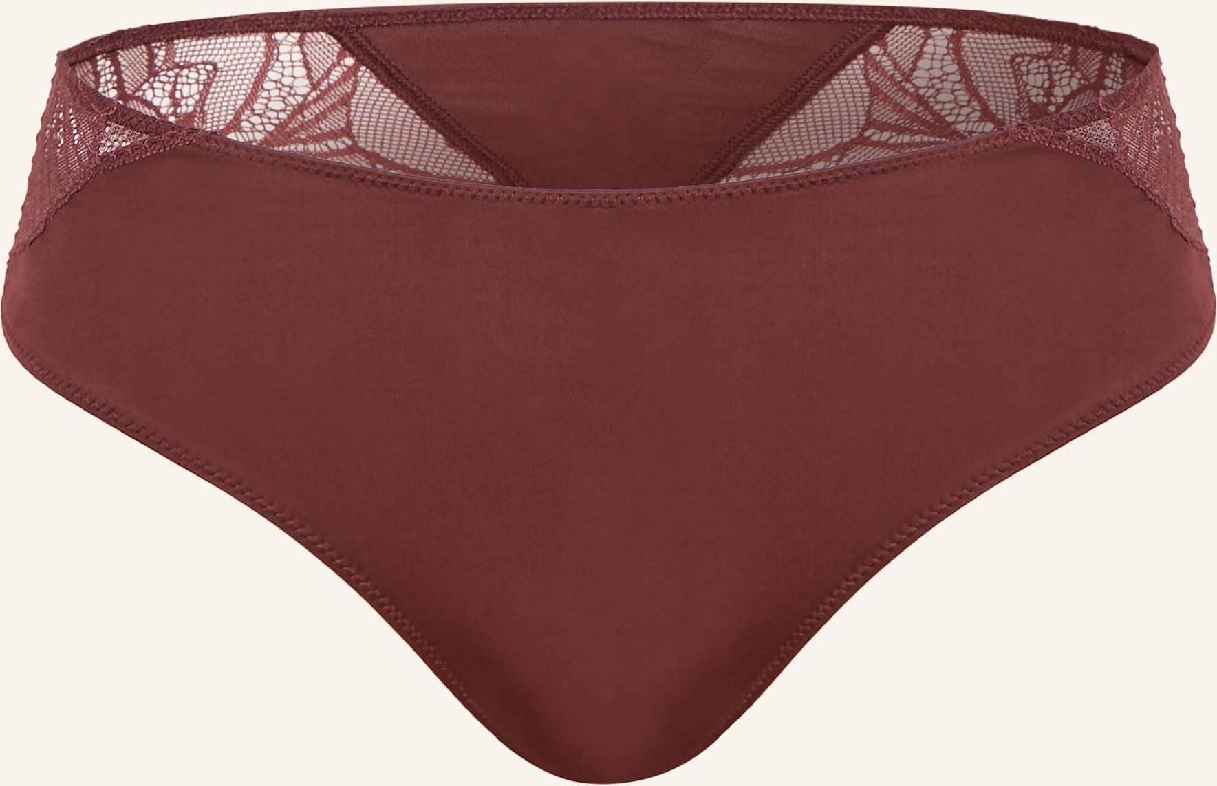 Hanro Slip Lilith braun