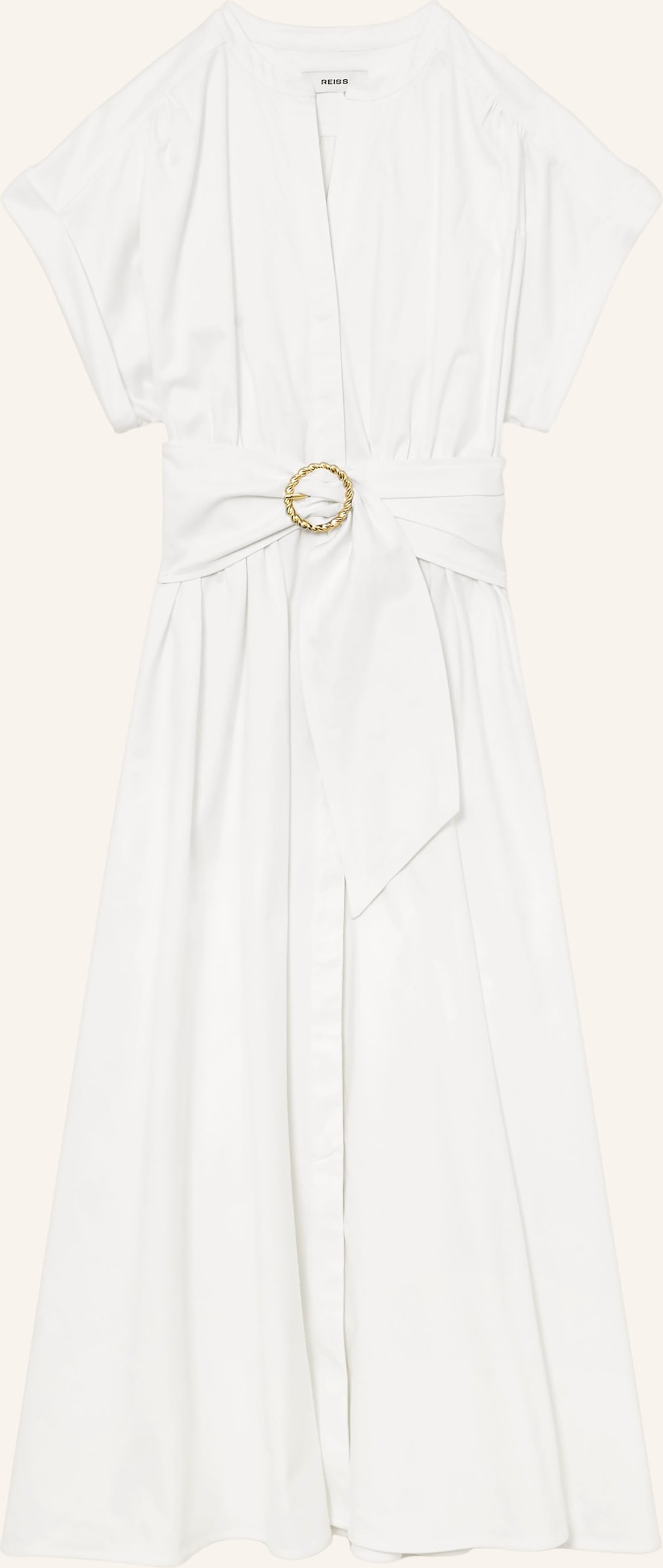Reiss Kleid Sally weiss