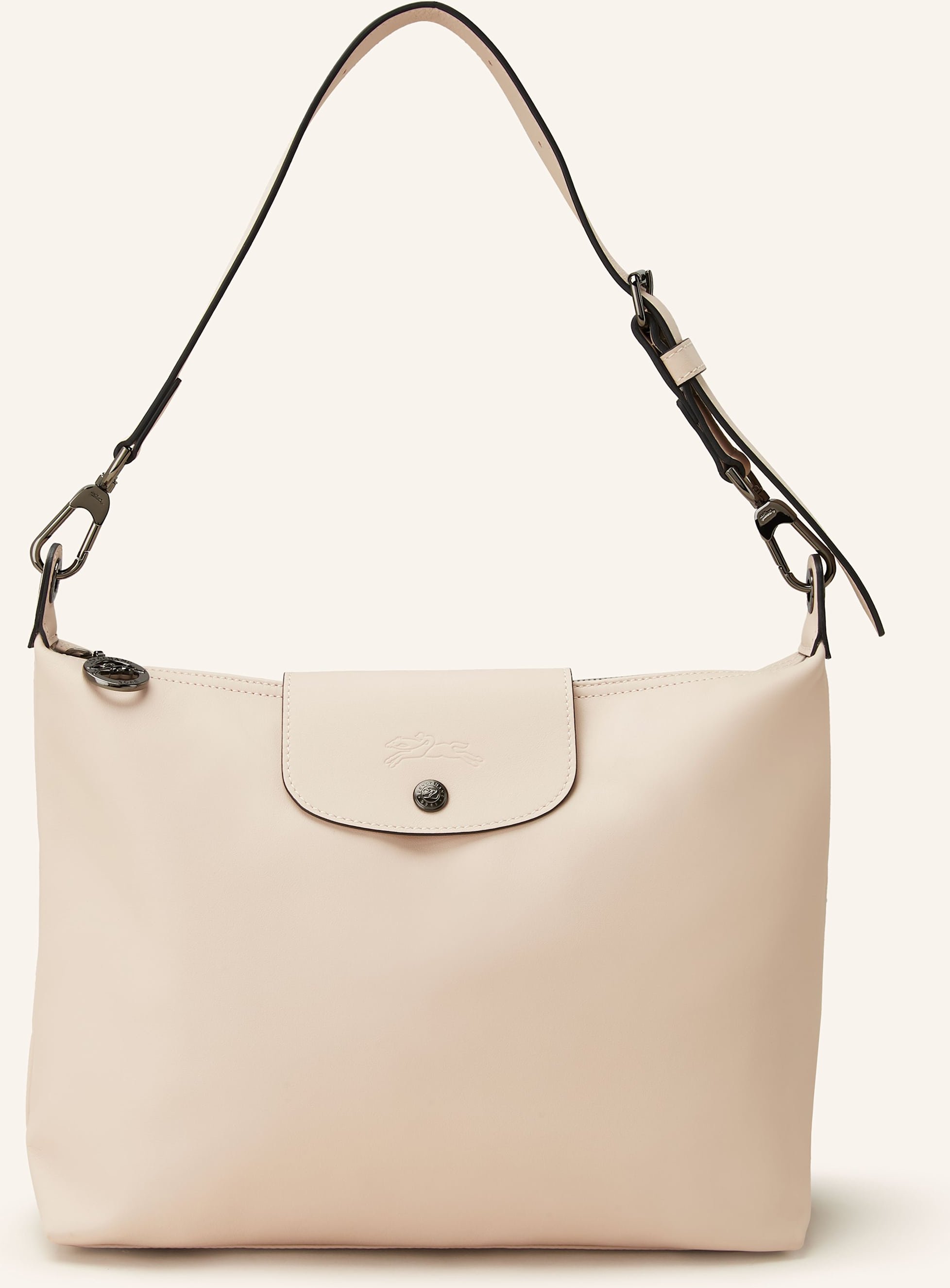 Longchamp Handtasche Le Pliage Cuir beige