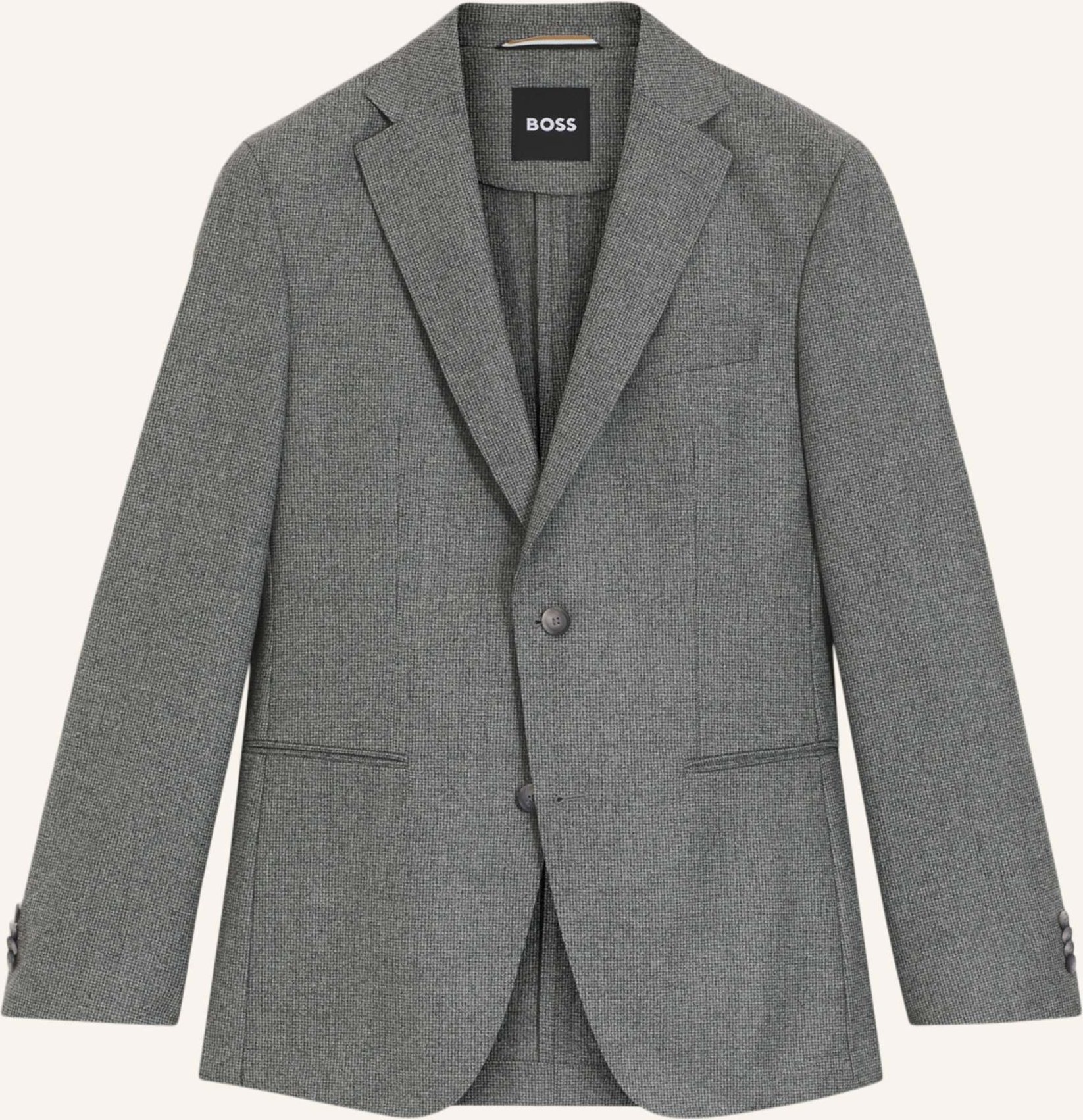 Boss Blazer C-Huge-251 Slim Fit silber