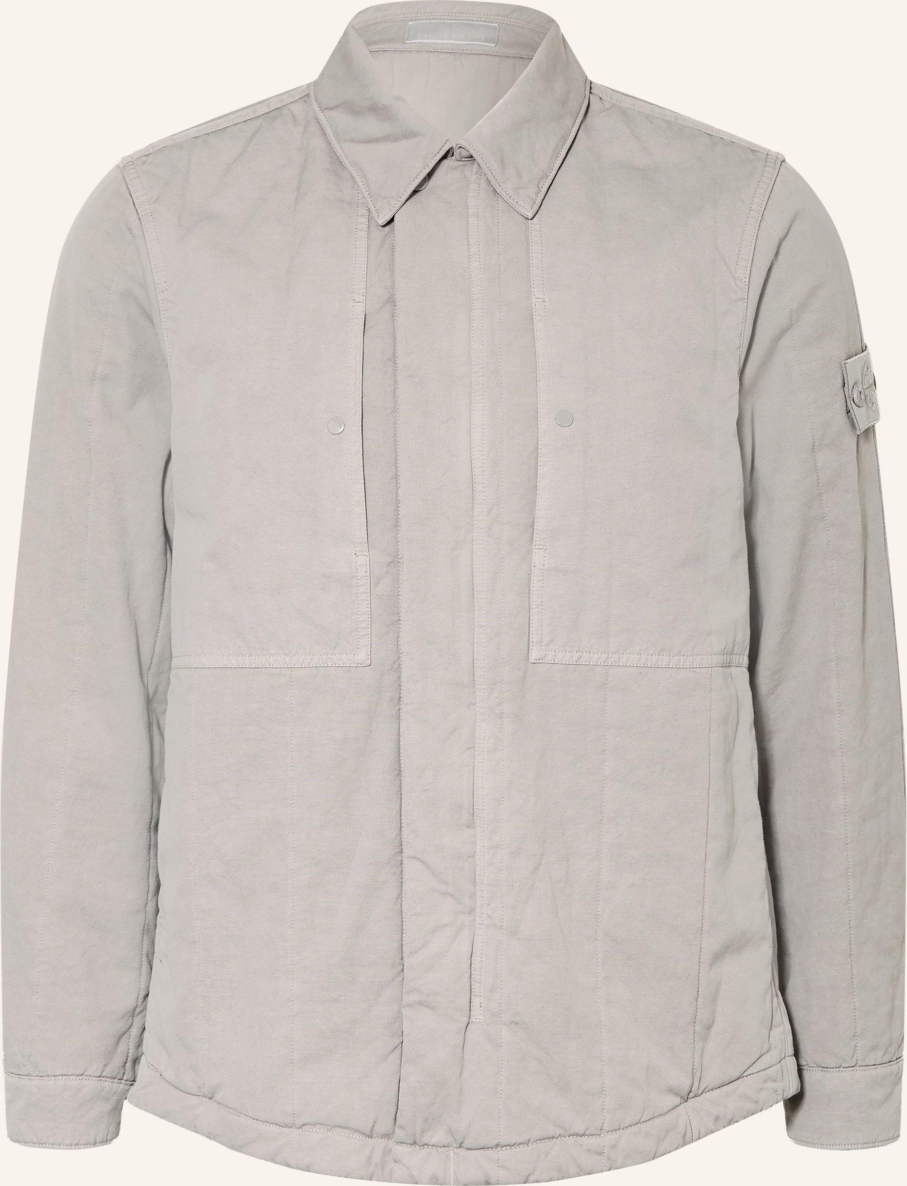 Stone Island Overjacket Ghost grau