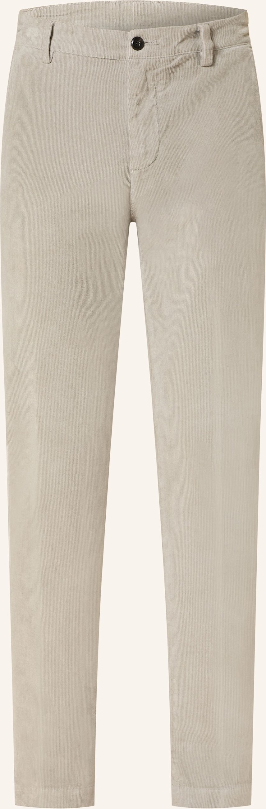 Thumbnail - Eleventy Cordchino Slim Fit grau