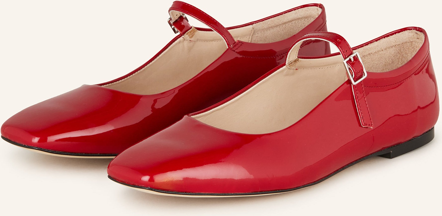 Thumbnail - Mrs & Hugs Mary-Jane-Ballerinas rot