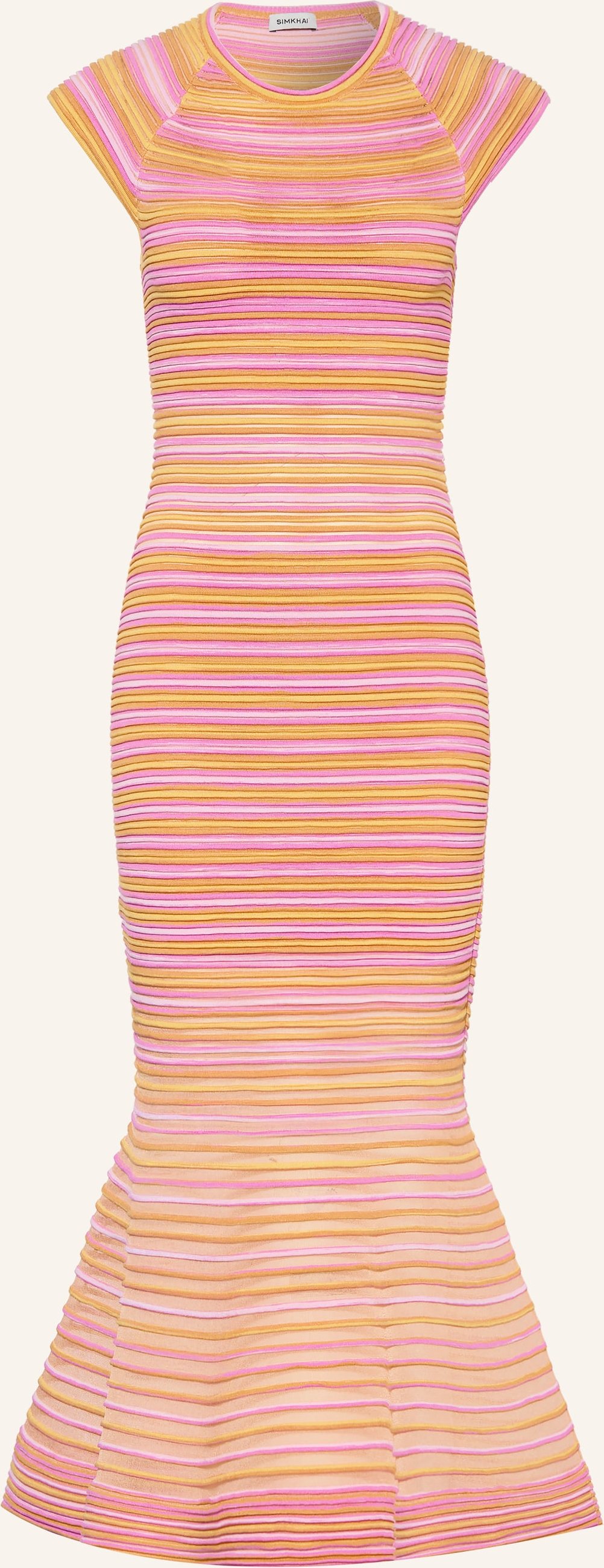 Simkhai Strickkleid Danica orange