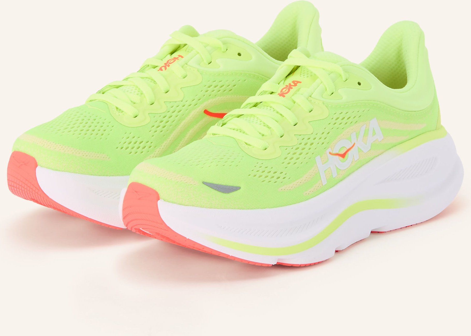 Hoka Laufschuhe Bondi 9 gelb