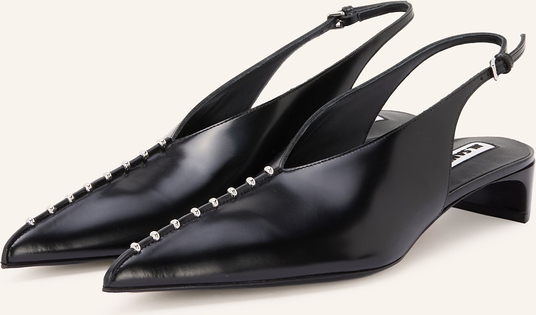 Thumbnail - Jil Sander Slingpumps schwarz