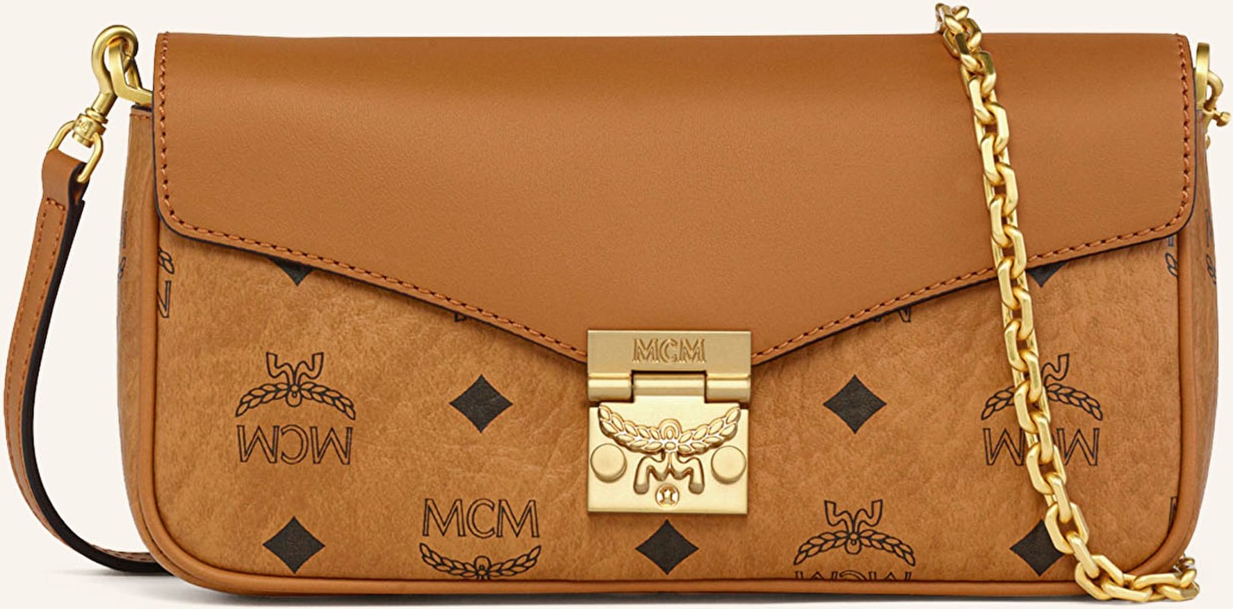 Mcm Umhängetasche Tracy braun