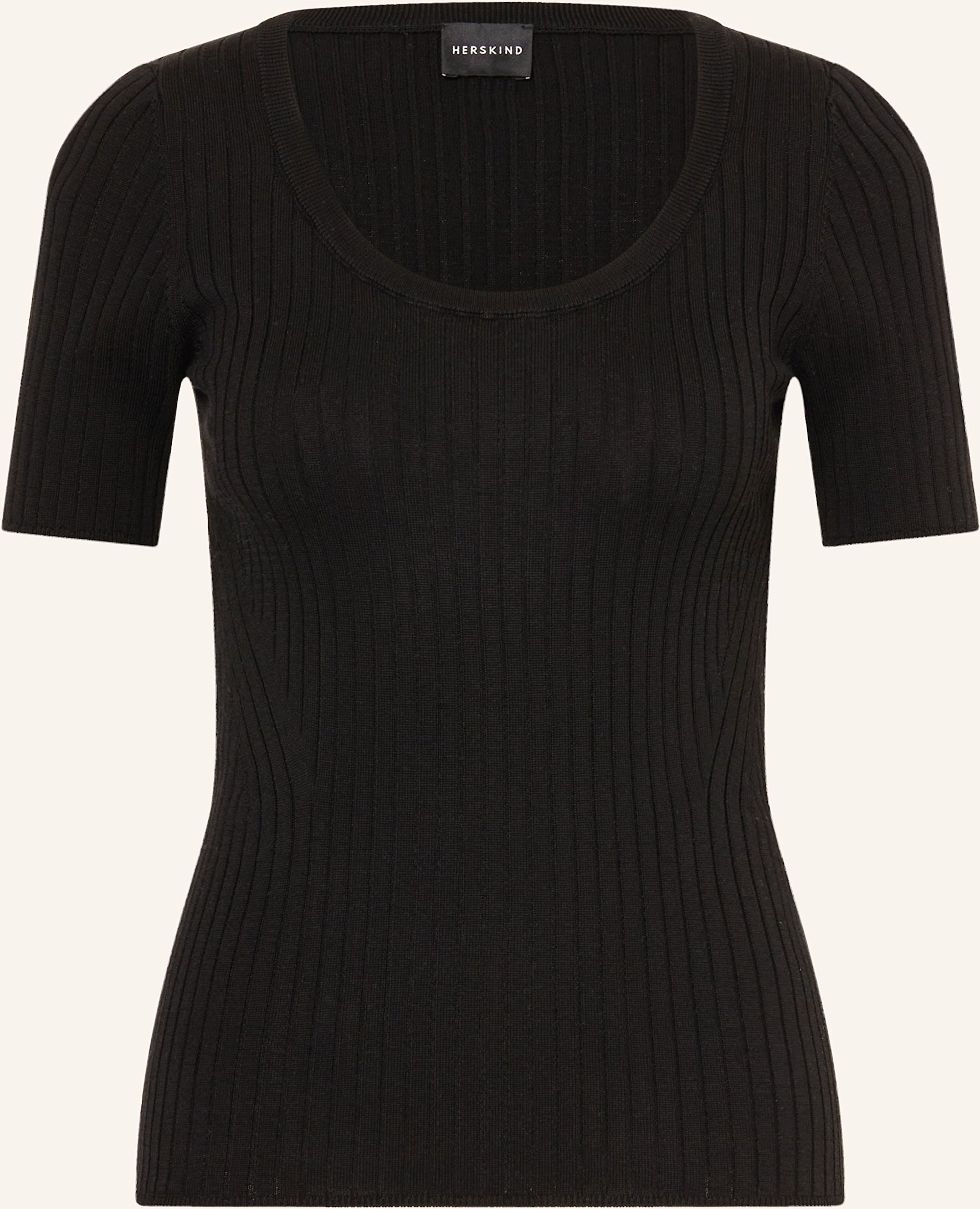 Herskind Stricktop Jenny schwarz