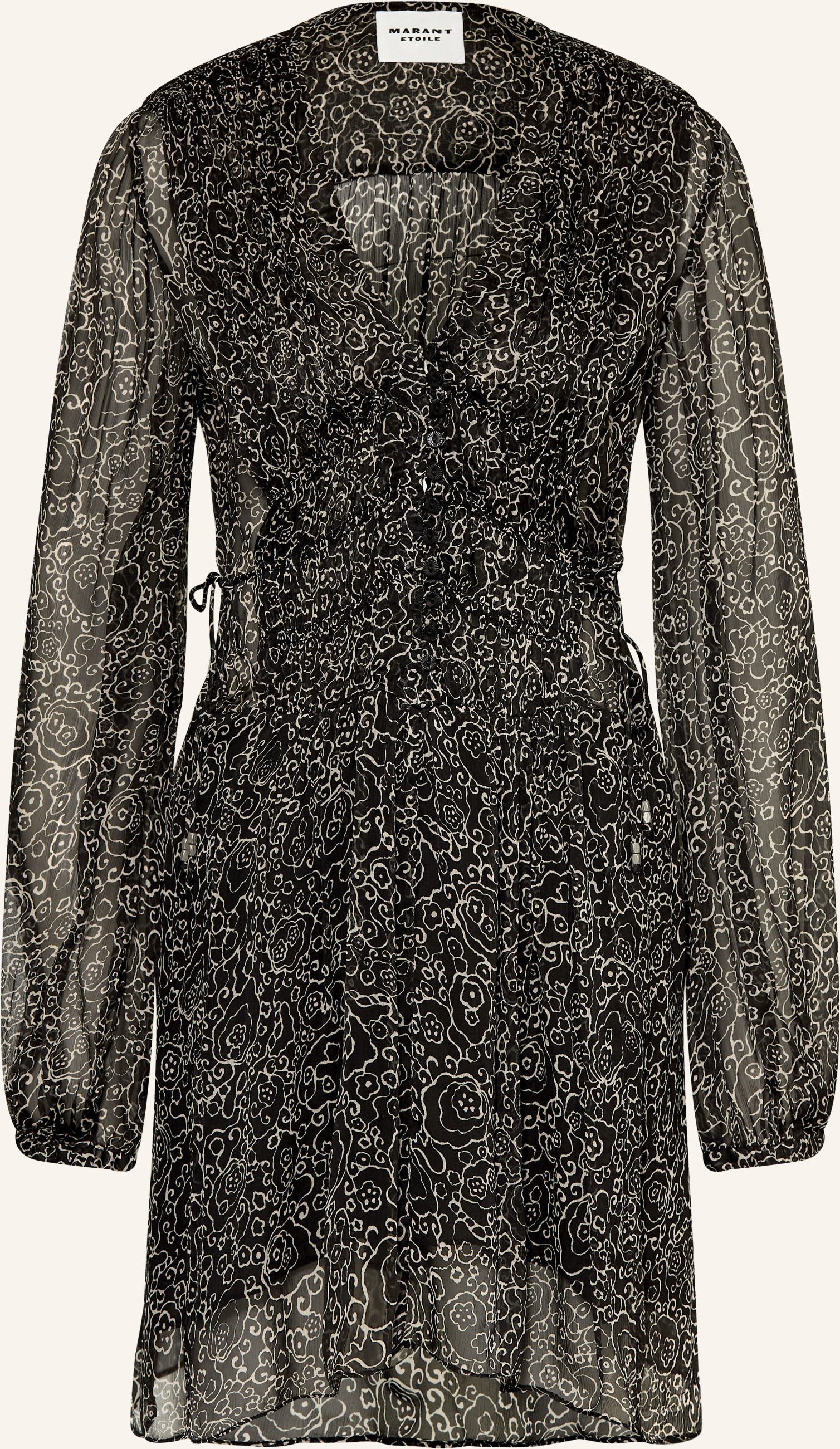 Marant Étoile Kleid Loriena schwarz