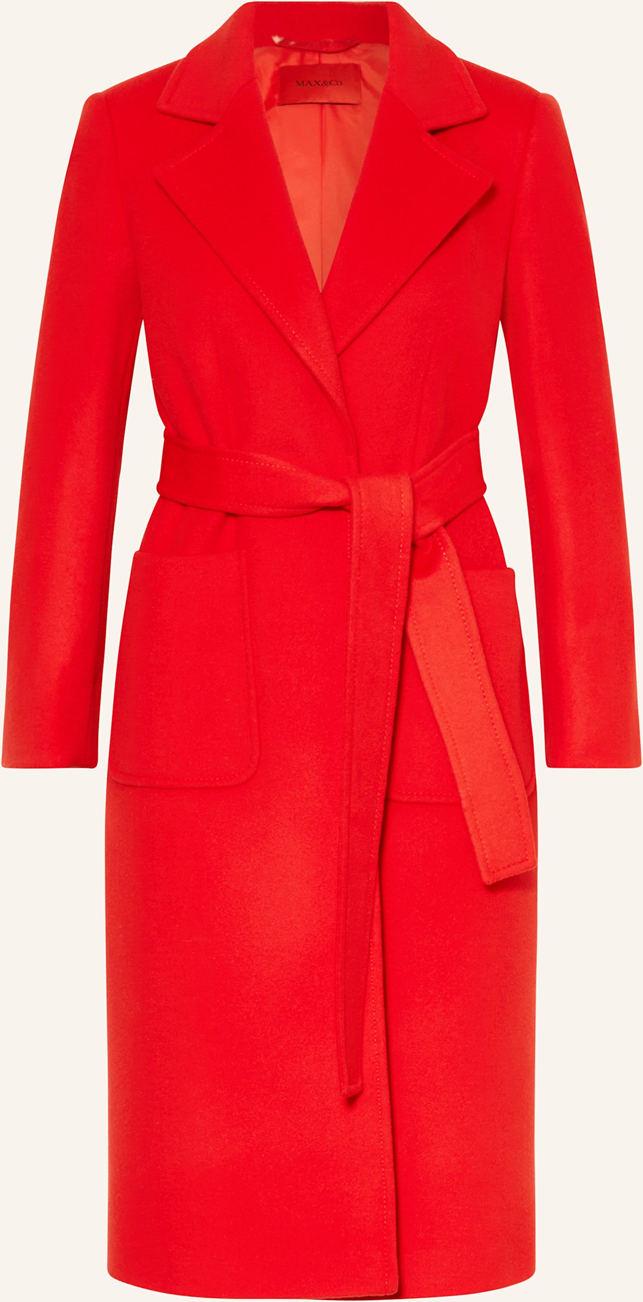 Max & Co. Wollmantel Runaway rot