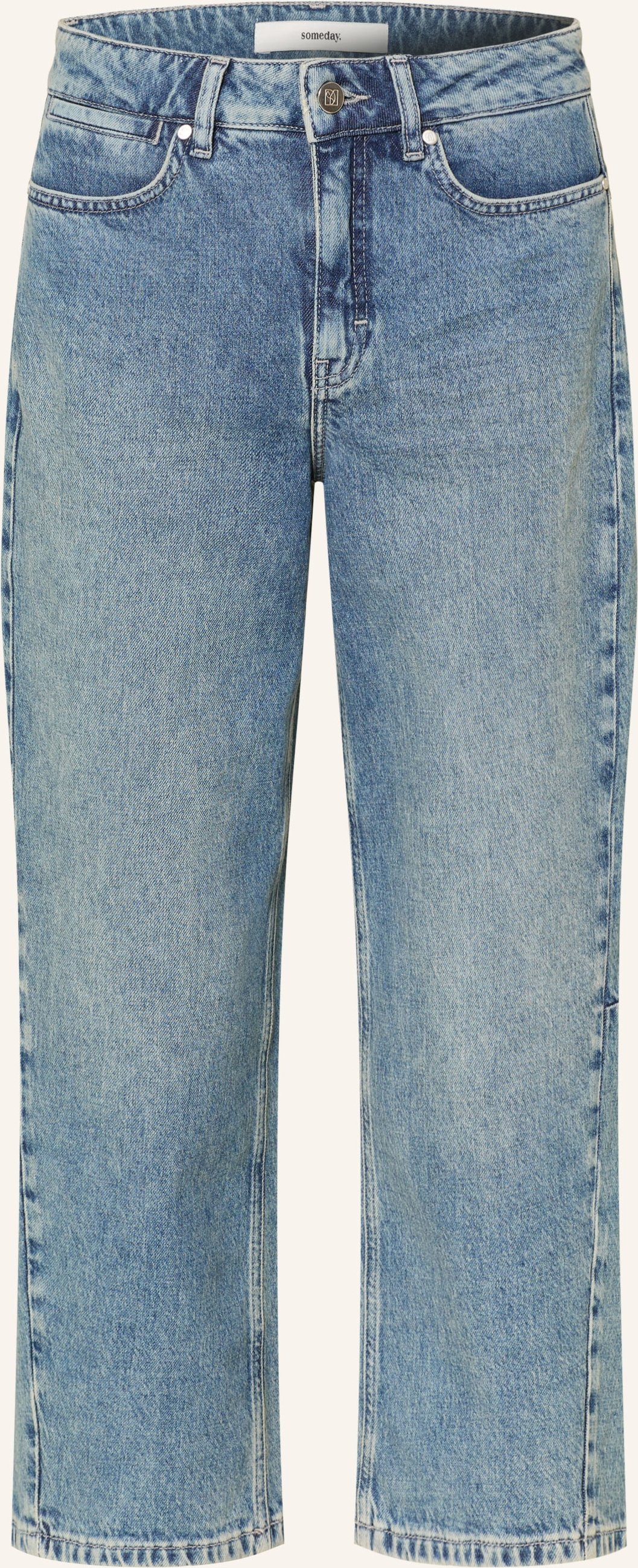 Someday Cropped Jeans Cellma Cropped blau