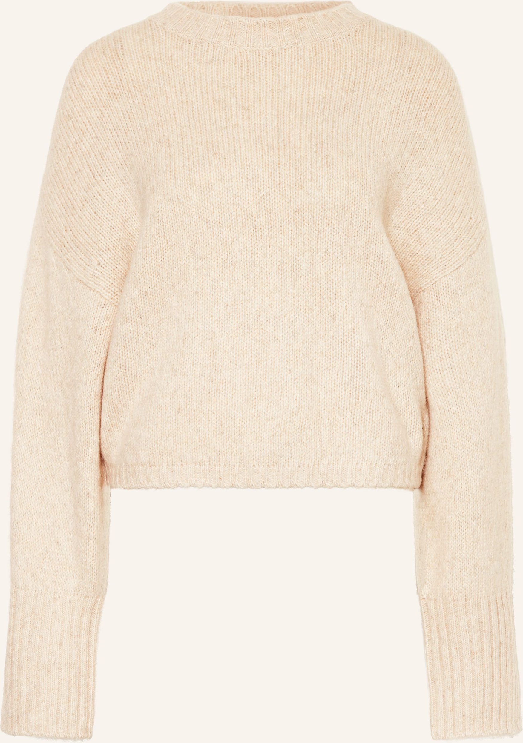 Mrs & Hugs Pullover Mt Alpaka grau