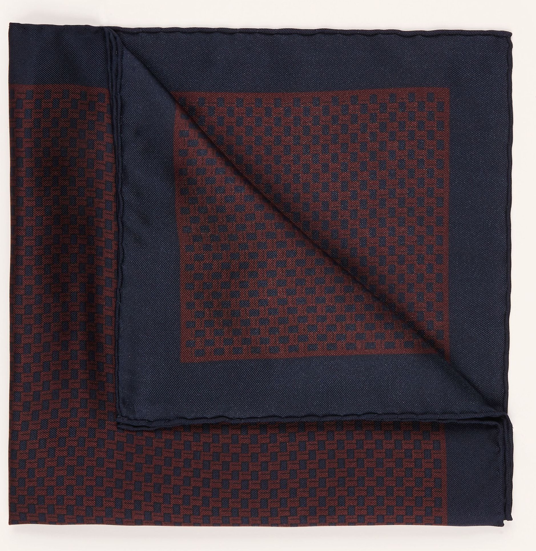 Thumbnail - Zegna Einstecktuch rot