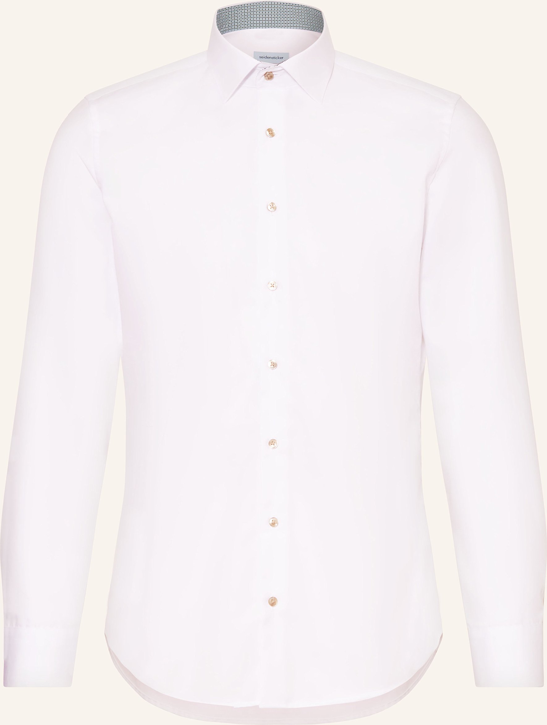 Seidensticker Hemd Slim Fit weiss