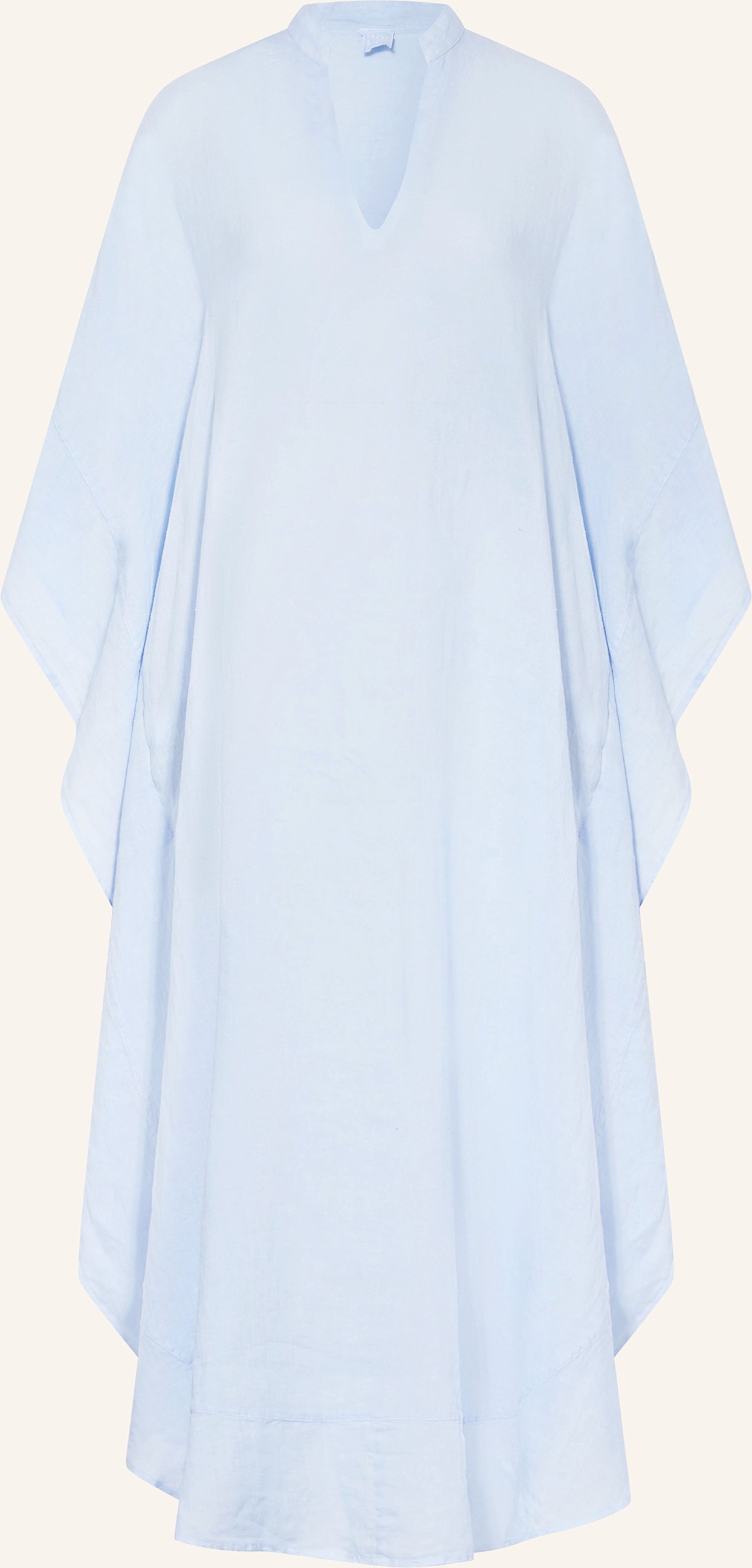 120%Lino Leinenkaftan blau