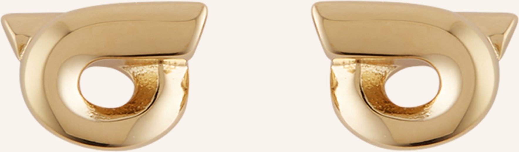 Ferragamo Ohrstecker New Gan 10d gold