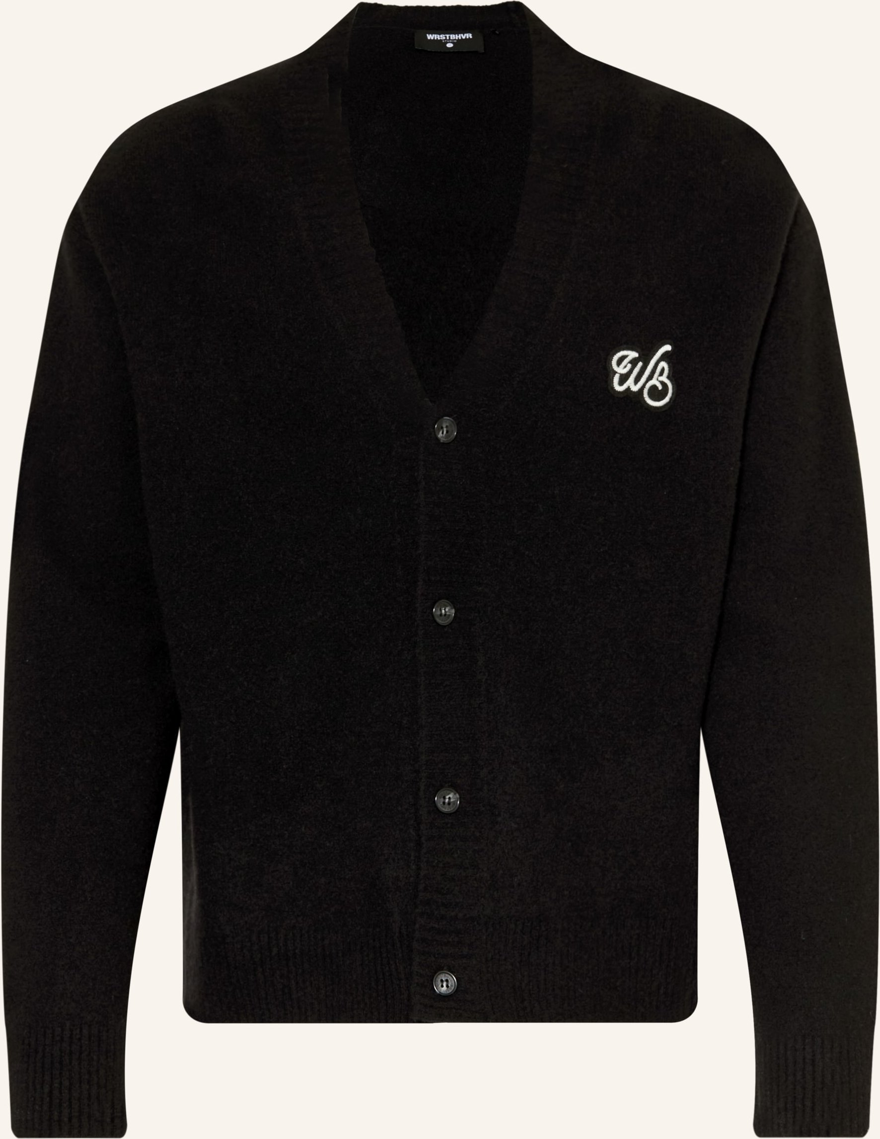 Wrstbhvr Strickjacke Simon schwarz