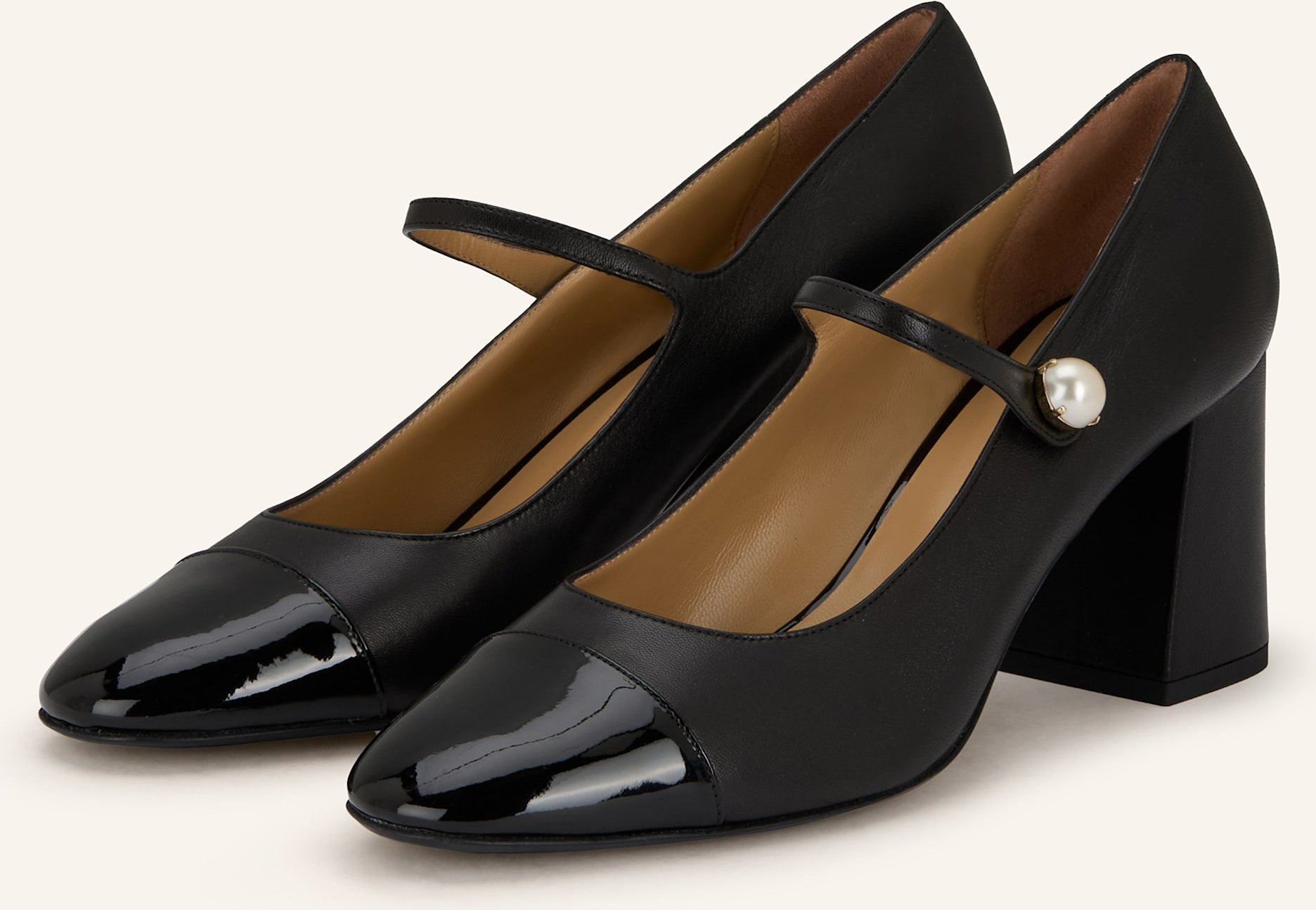 Prosperine Mary-Jane-Pumps schwarz